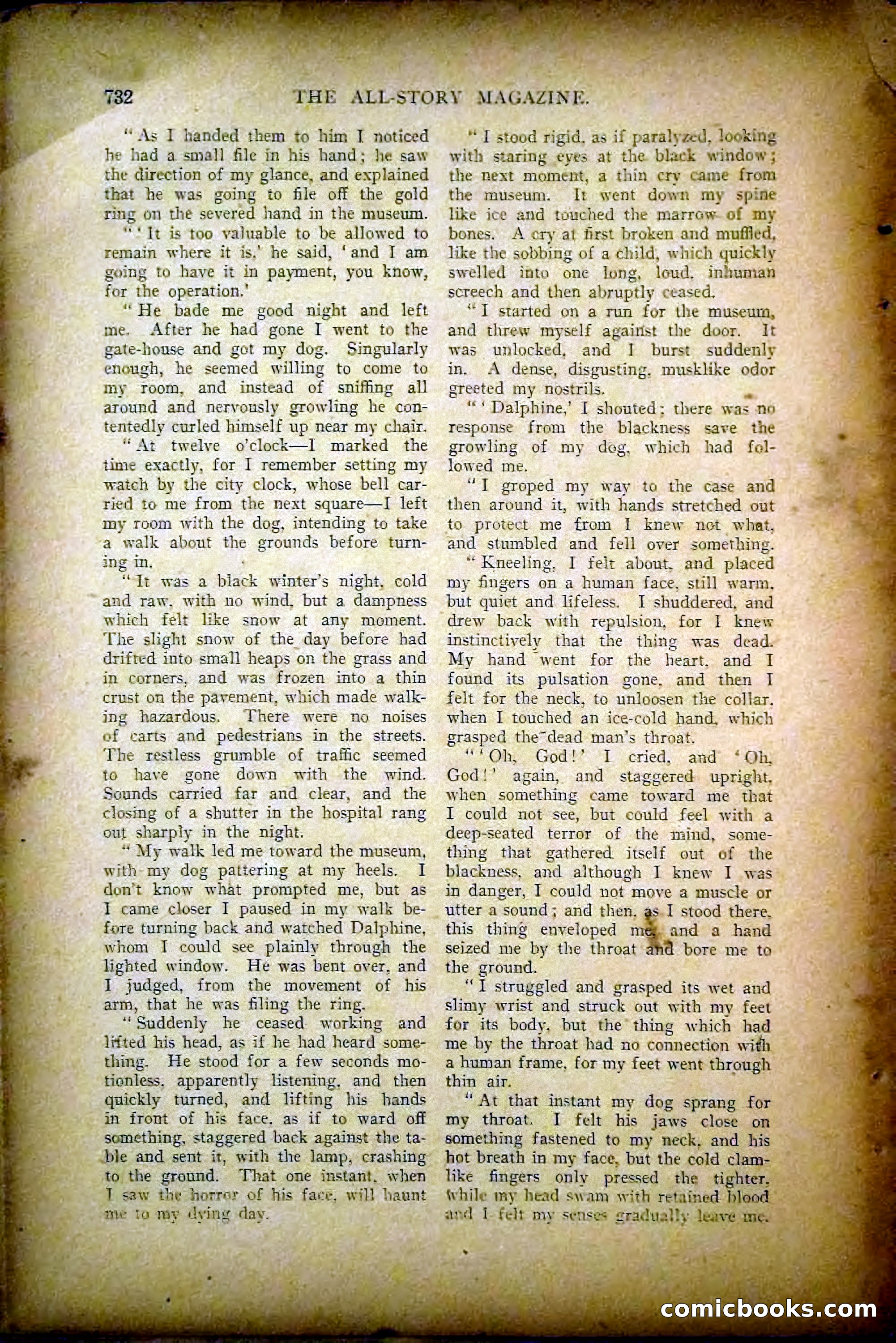 The All-Story Magazine, May 1907 — page 140 of 194