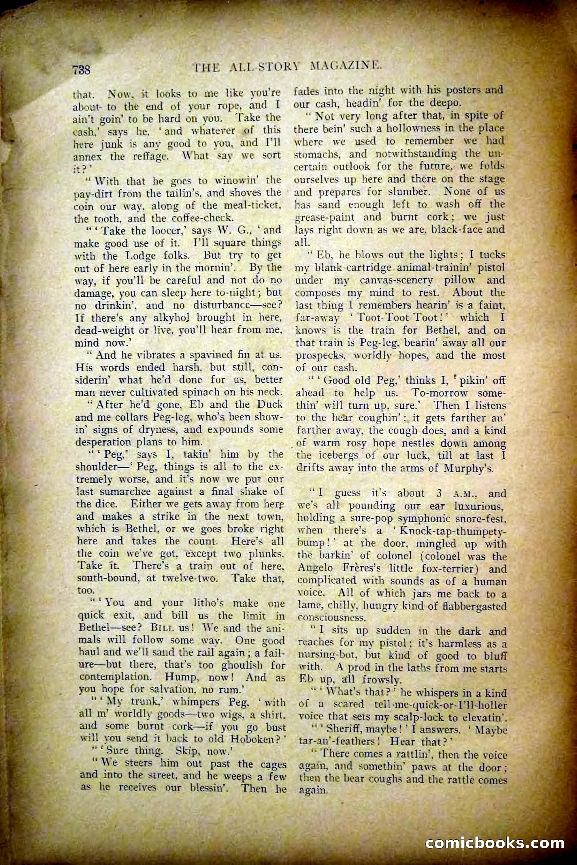 The All-Story Magazine, May 1907 — page 146 of 194