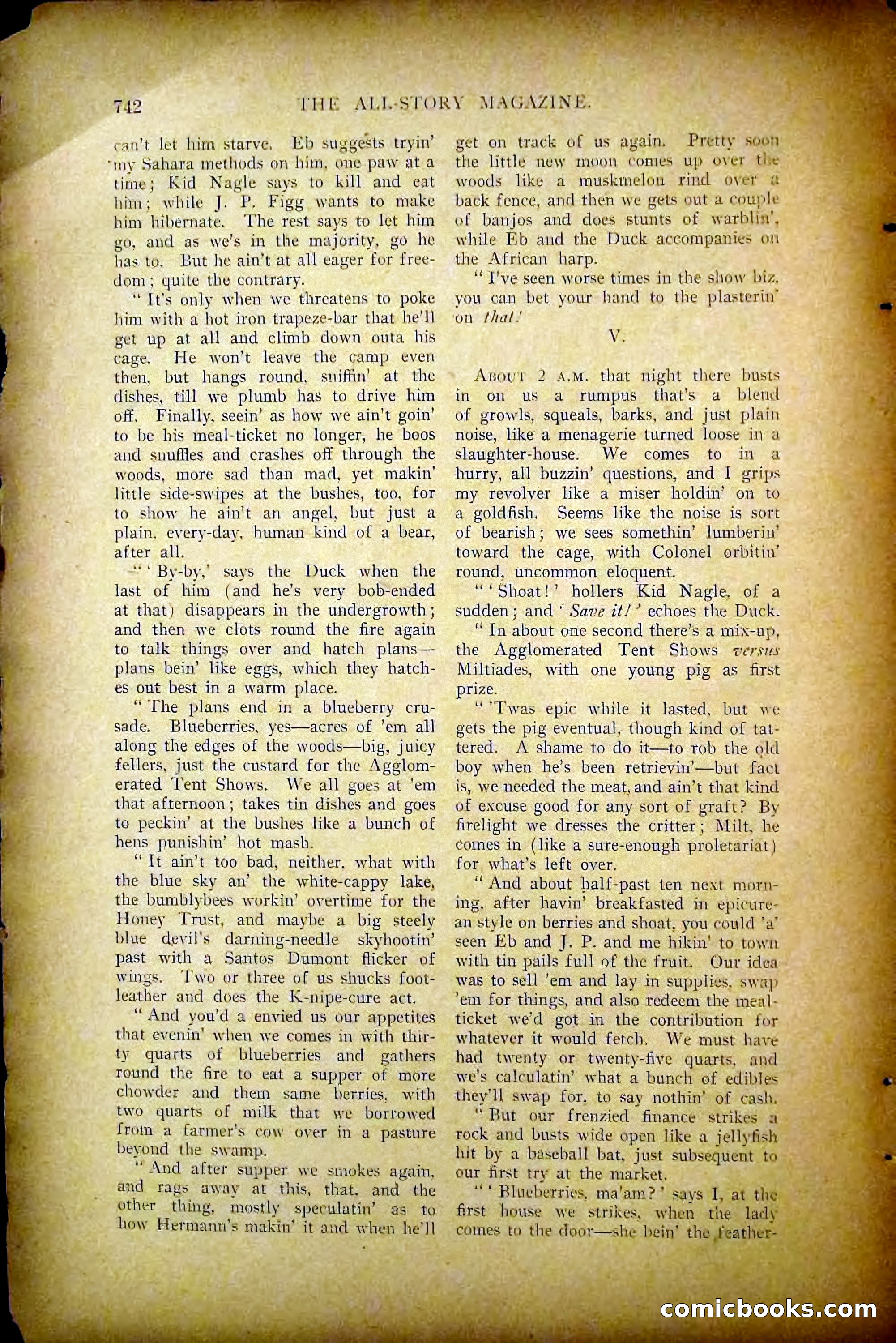 The All-Story Magazine, May 1907 — page 150 of 194