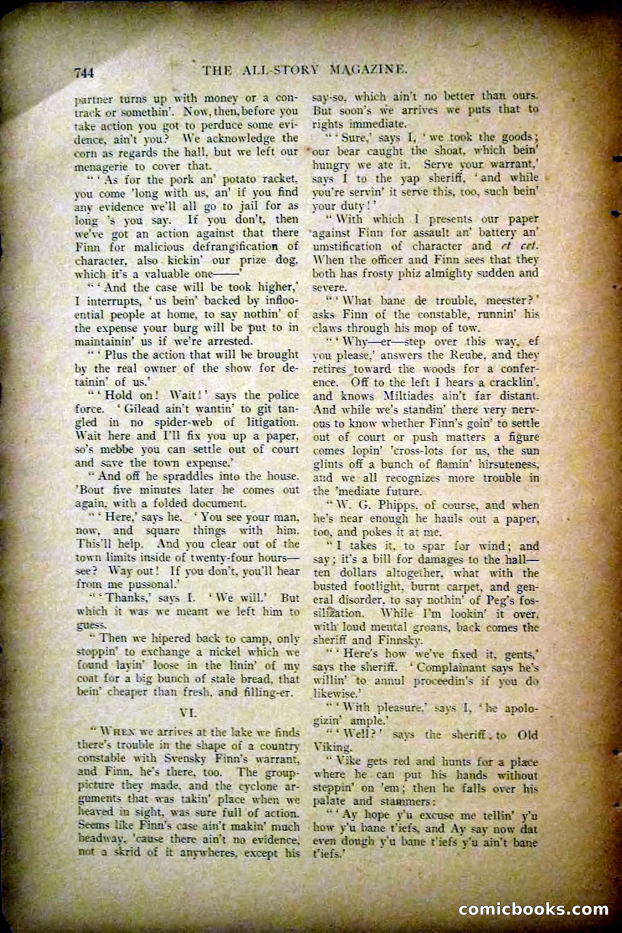 The All-Story Magazine, May 1907 — page 152 of 194