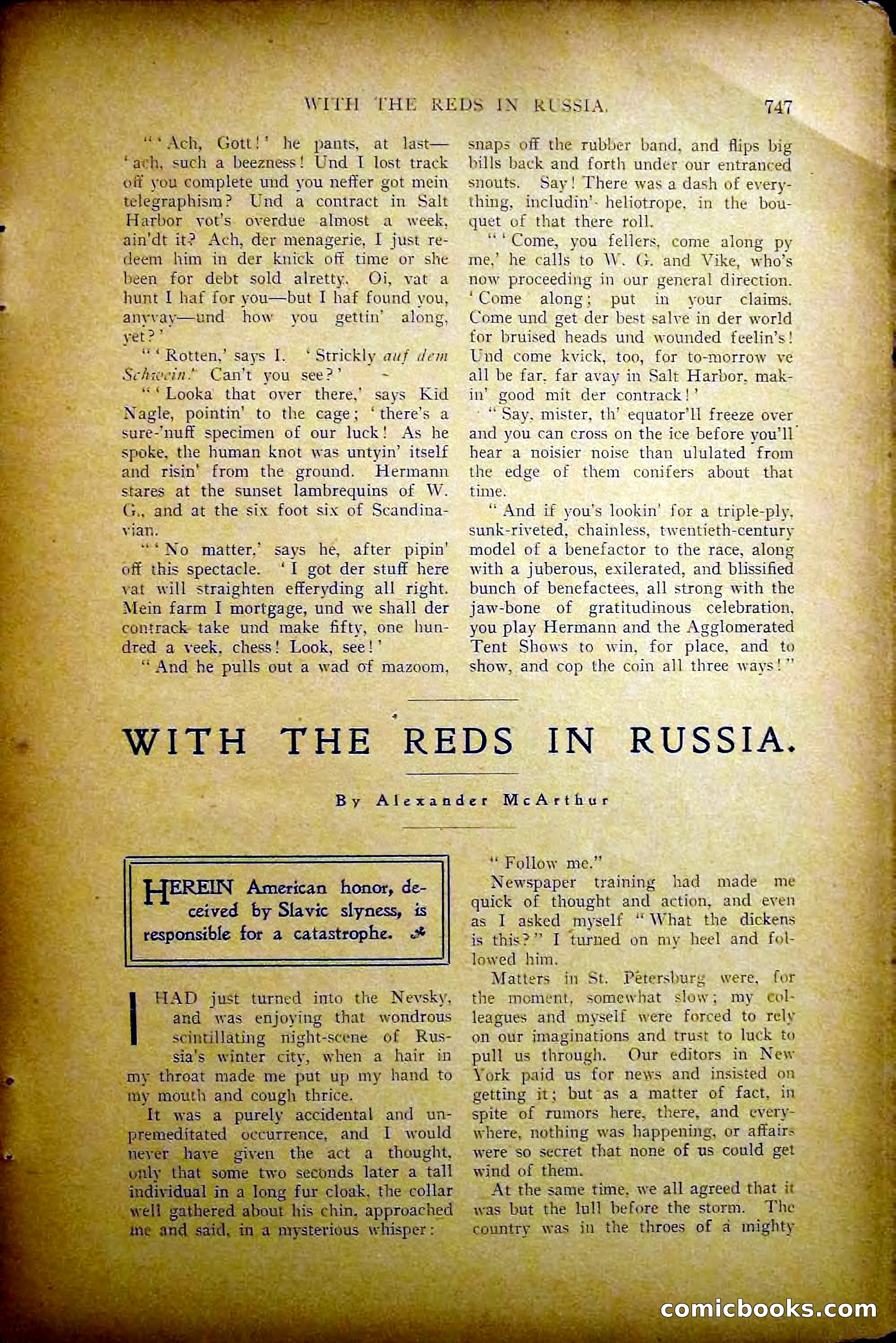 The All-Story Magazine, May 1907 — page 155 of 194