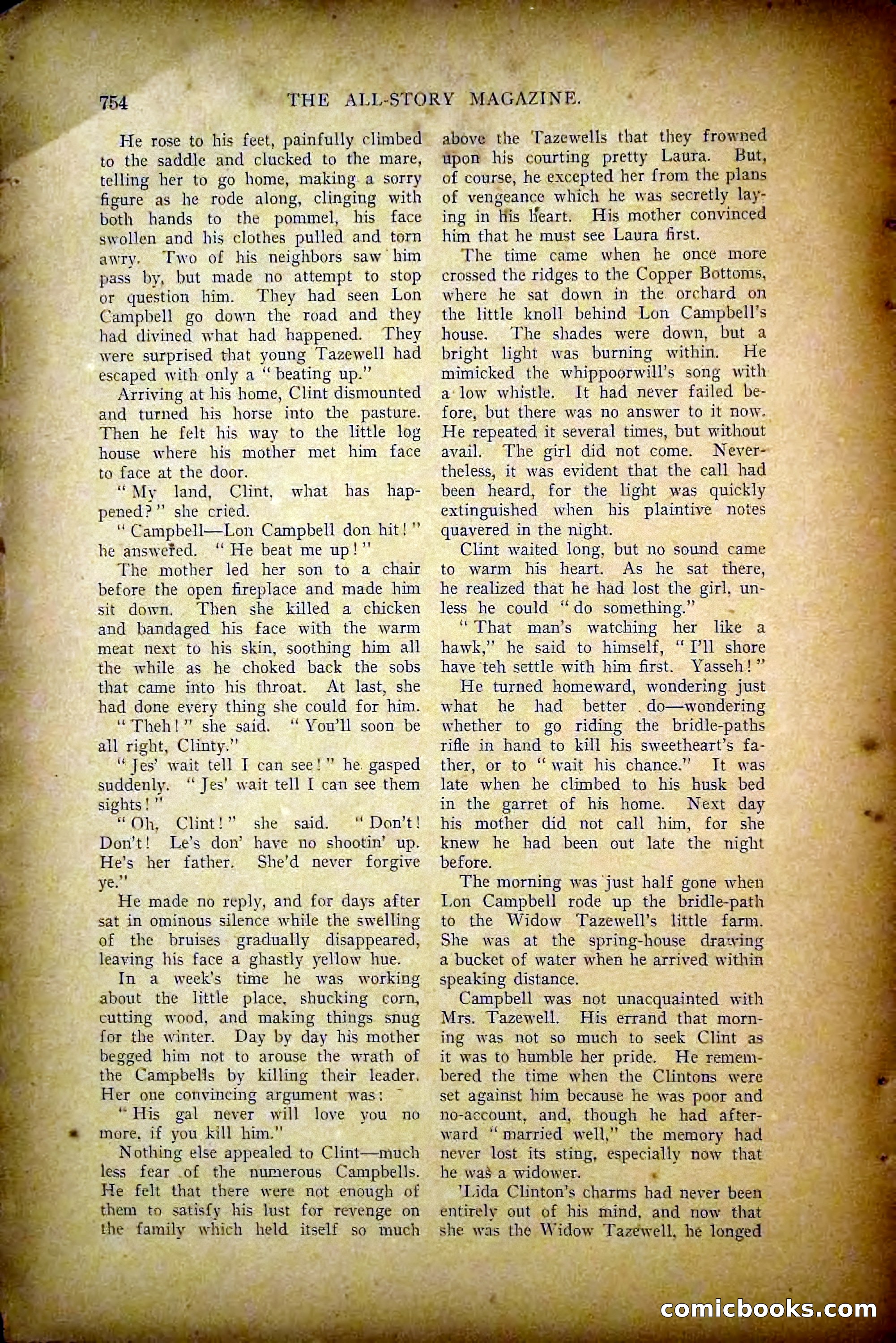 The All-Story Magazine, May 1907 — page 162 of 194