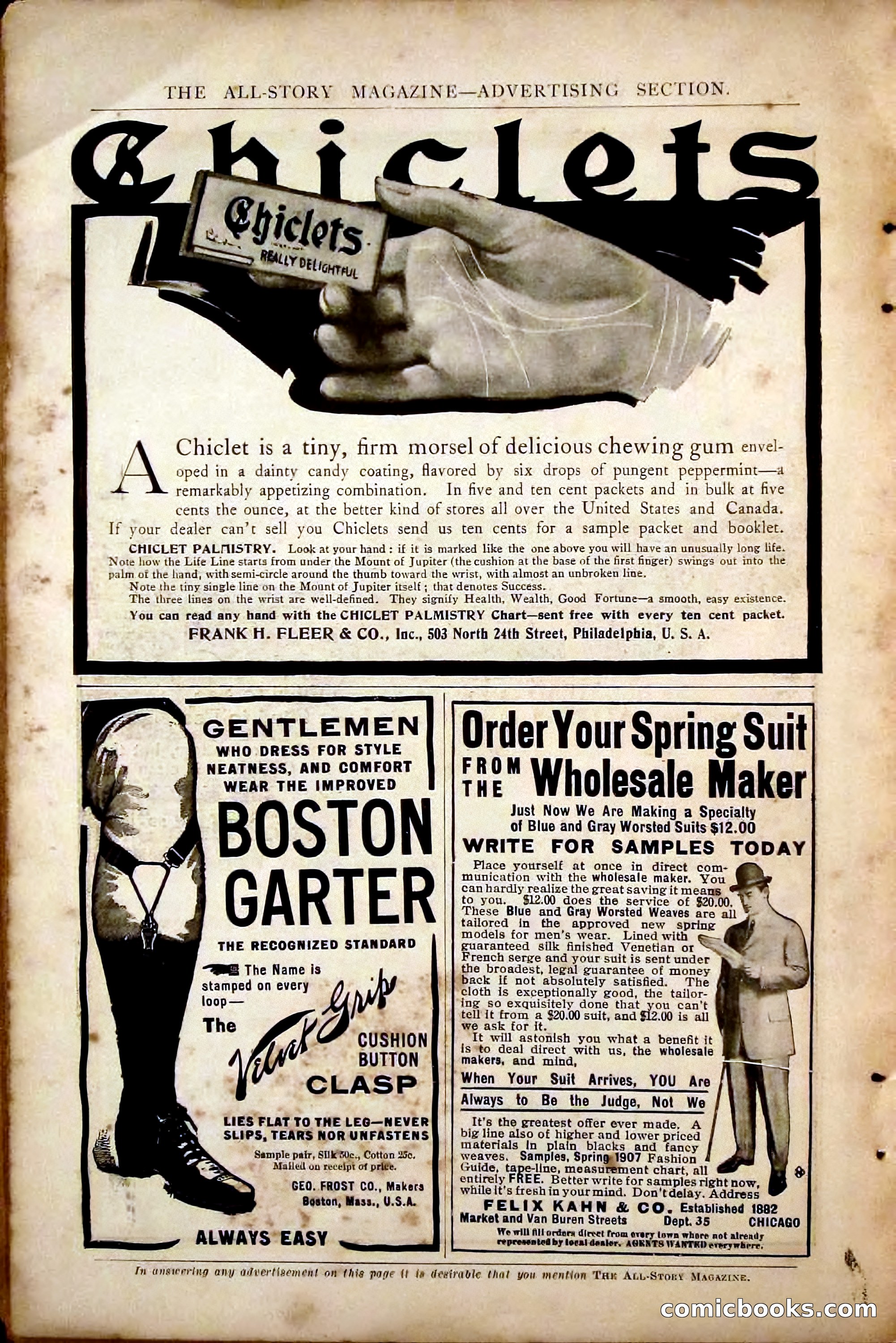 The All-Story Magazine, May 1907 — page 182 of 194