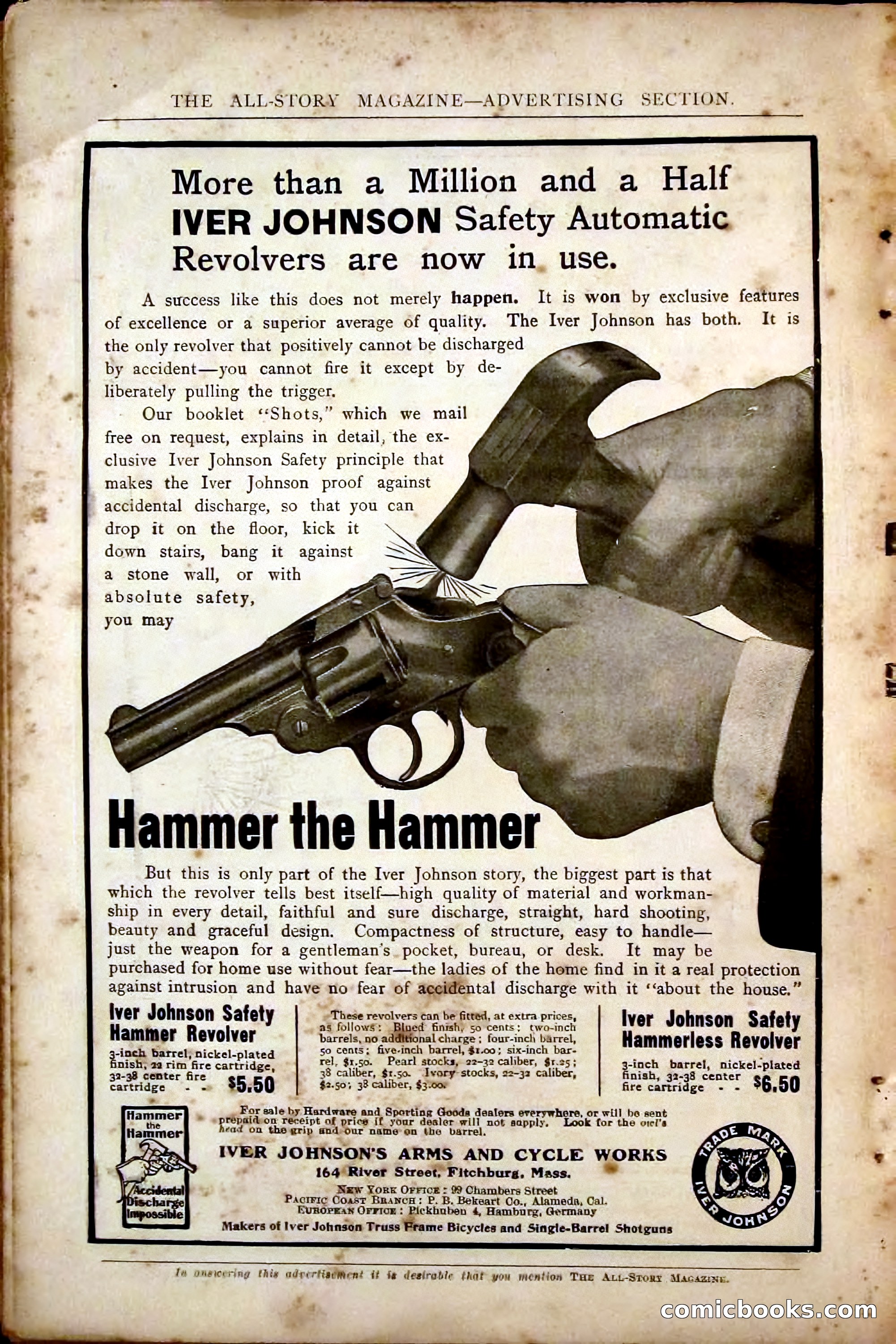 The All-Story Magazine, May 1907 — page 184 of 194