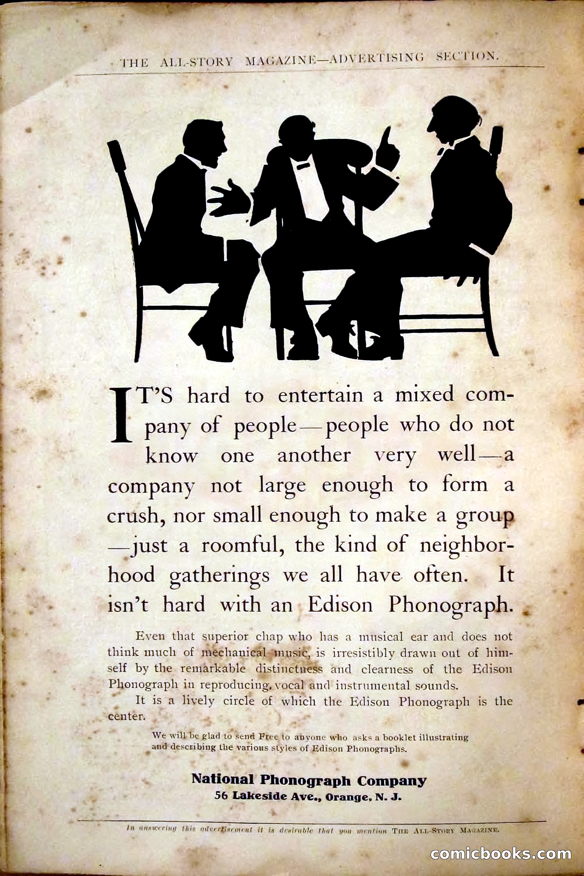 The All-Story Magazine, May 1907 — page 186 of 194