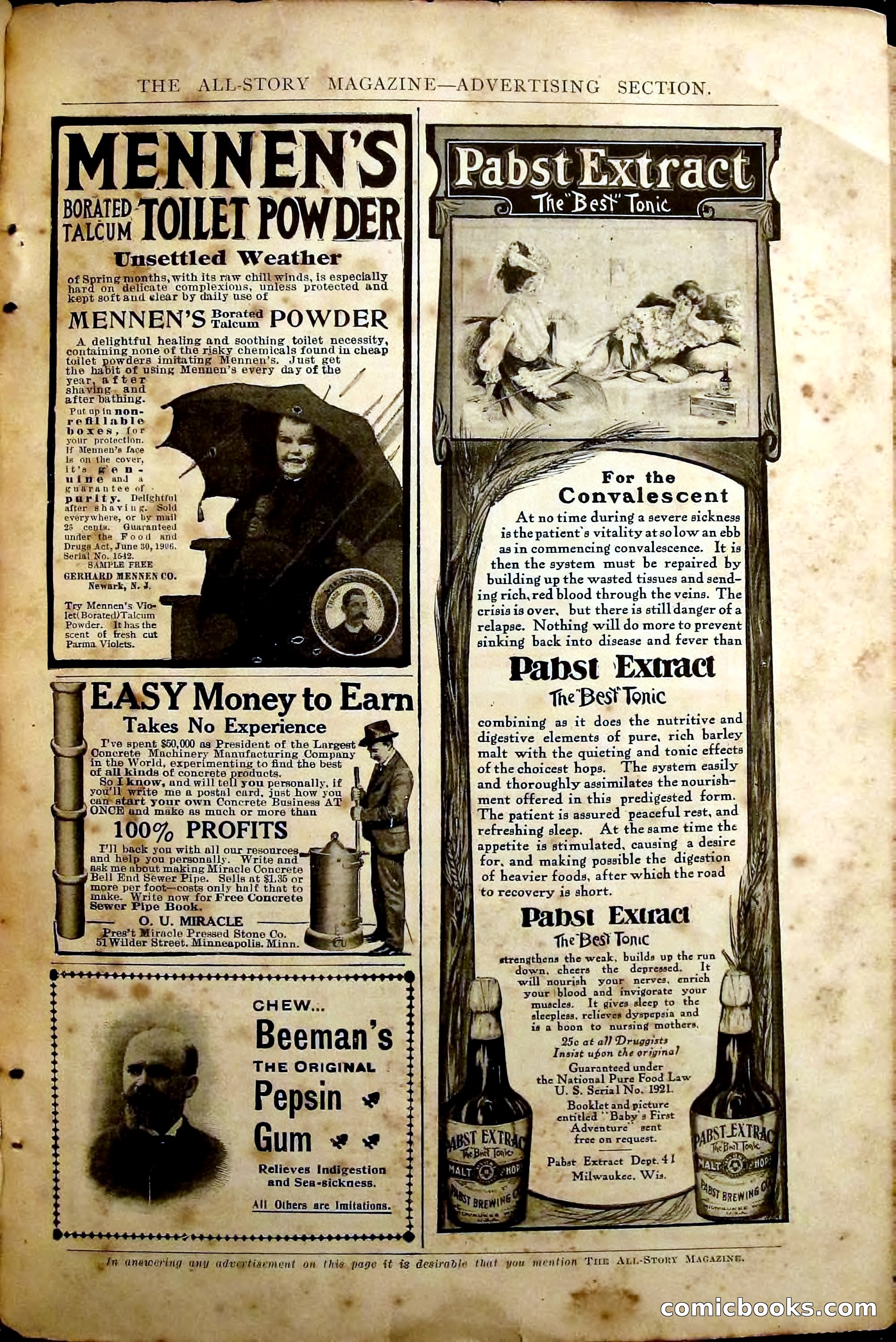 The All-Story Magazine, May 1907 — page 189 of 194