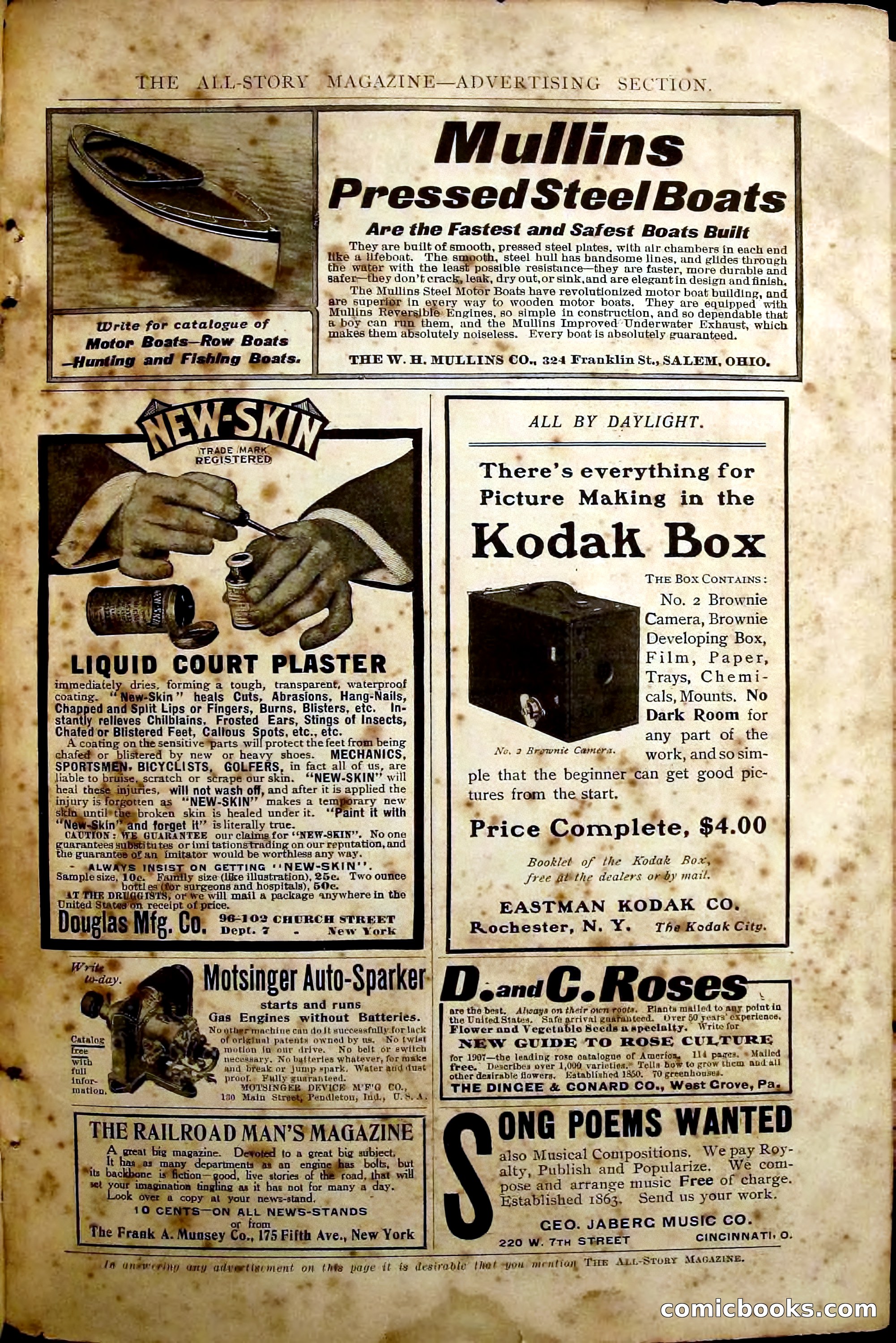 The All-Story Magazine, May 1907 — page 191 of 194