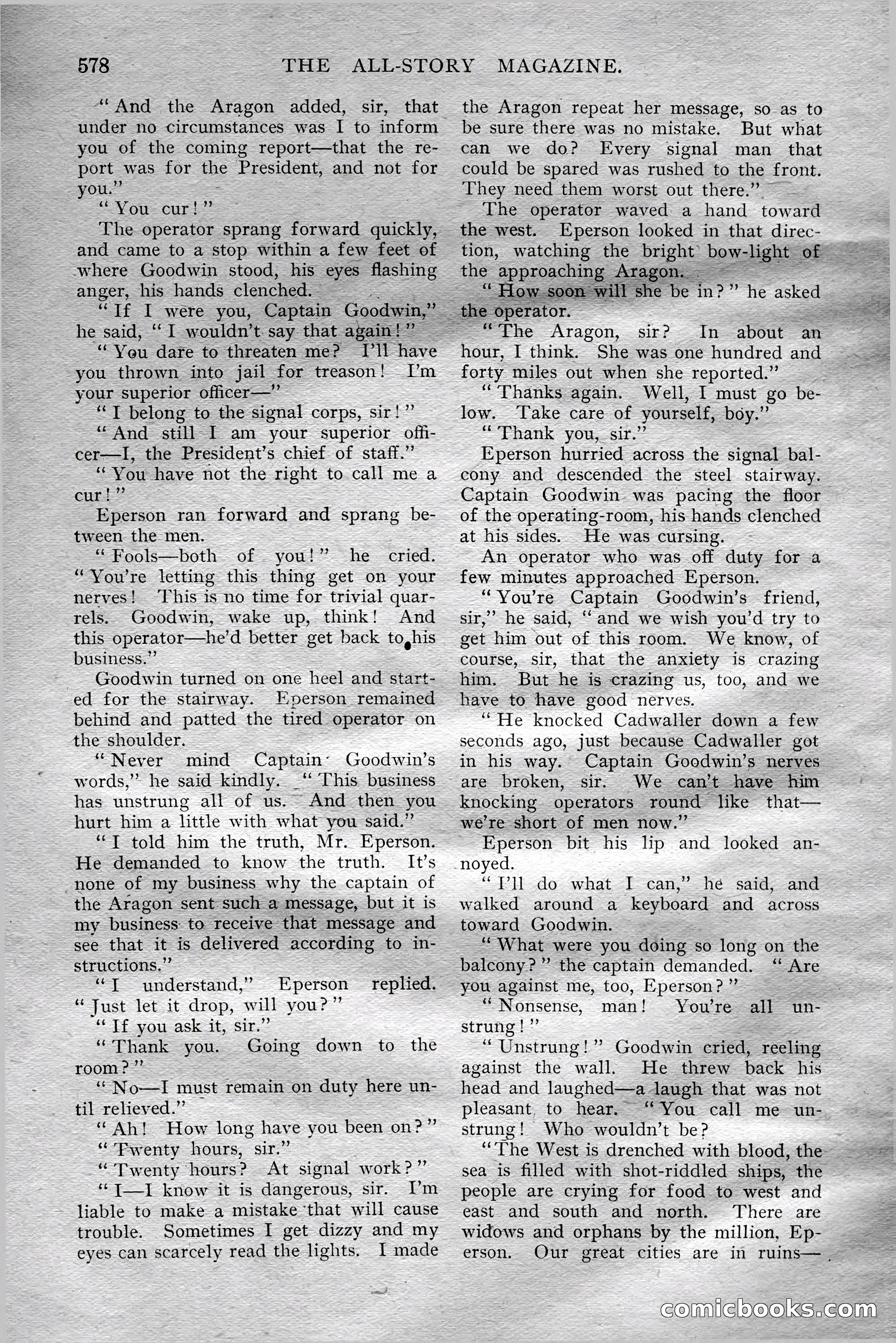 The All-Story Magazine, Aug 1909 — page 12 of 210