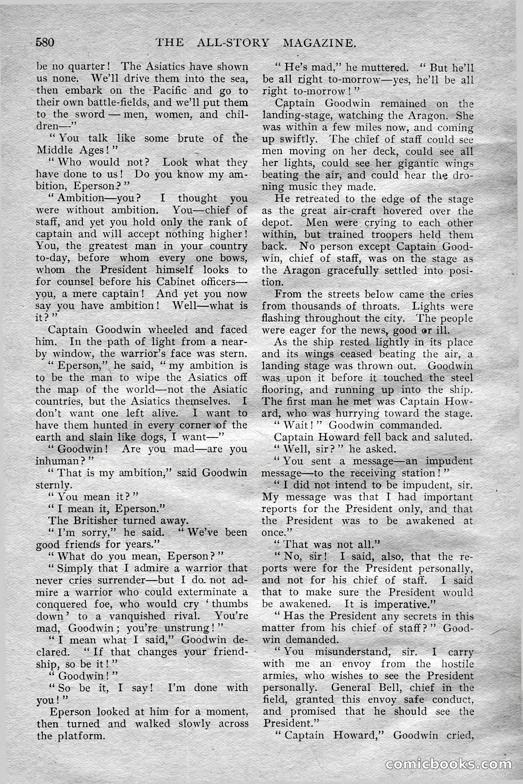 The All-Story Magazine, Aug 1909 — page 14 of 210