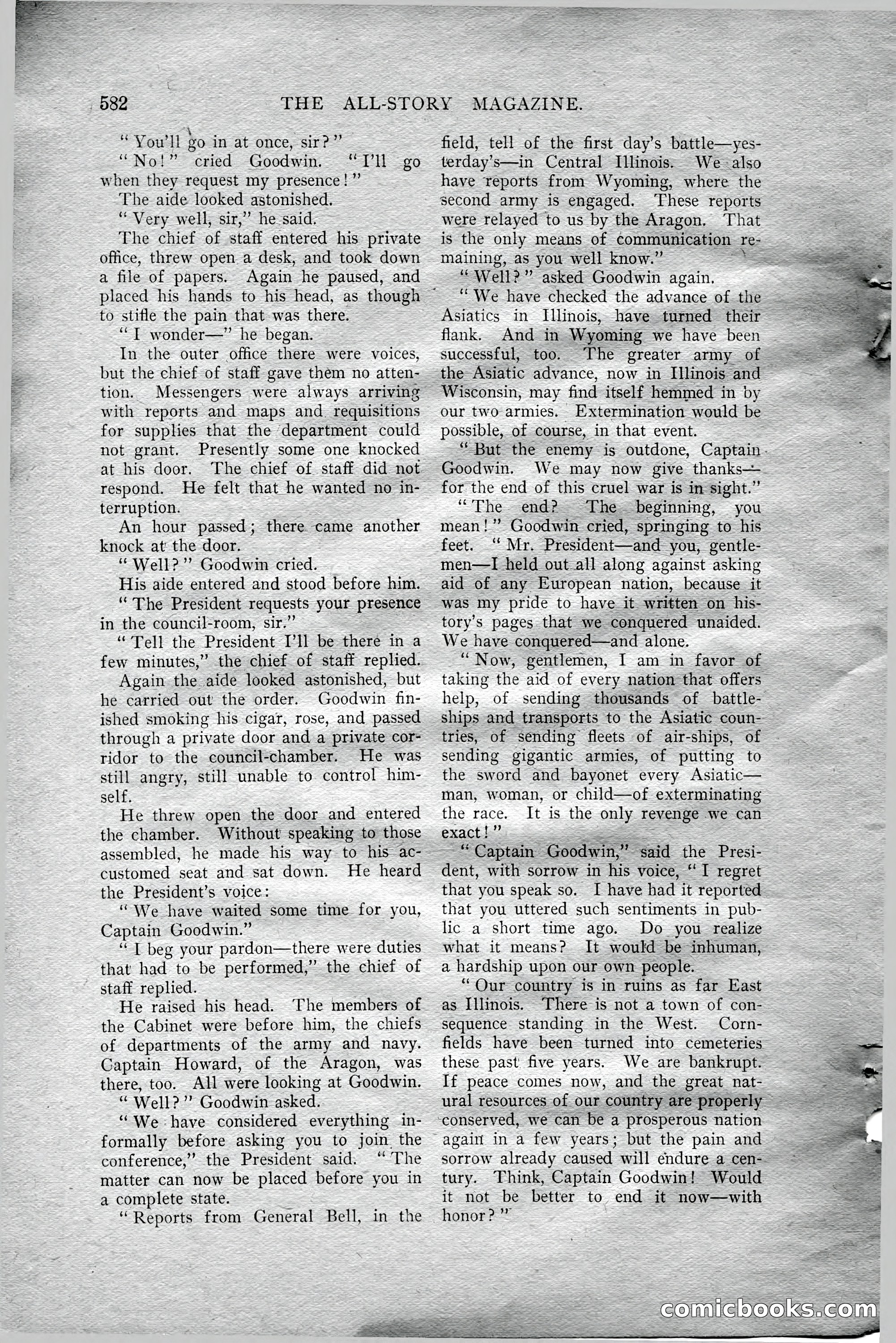 The All-Story Magazine, Aug 1909 — page 16 of 210