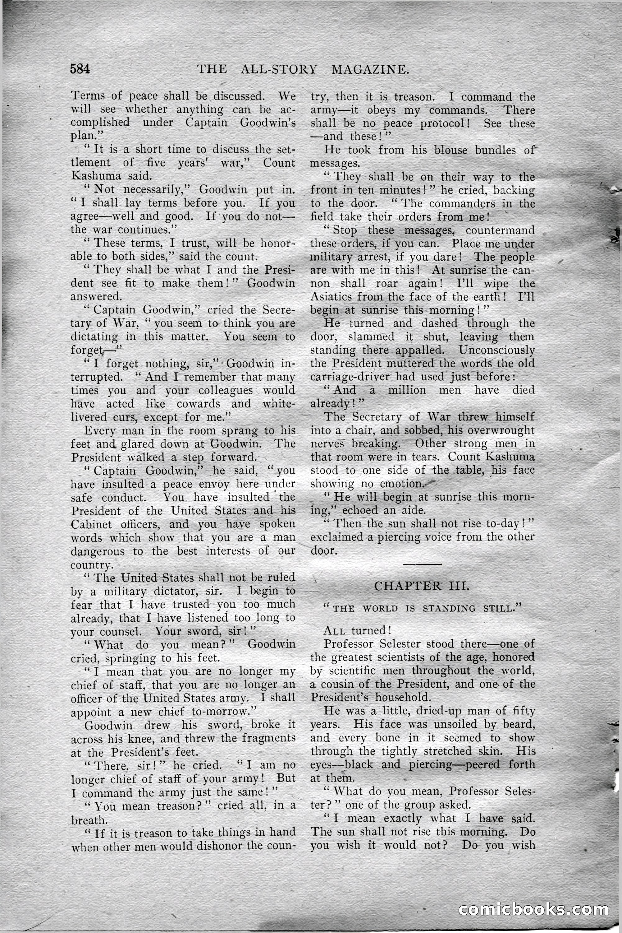The All-Story Magazine, Aug 1909 — page 18 of 210