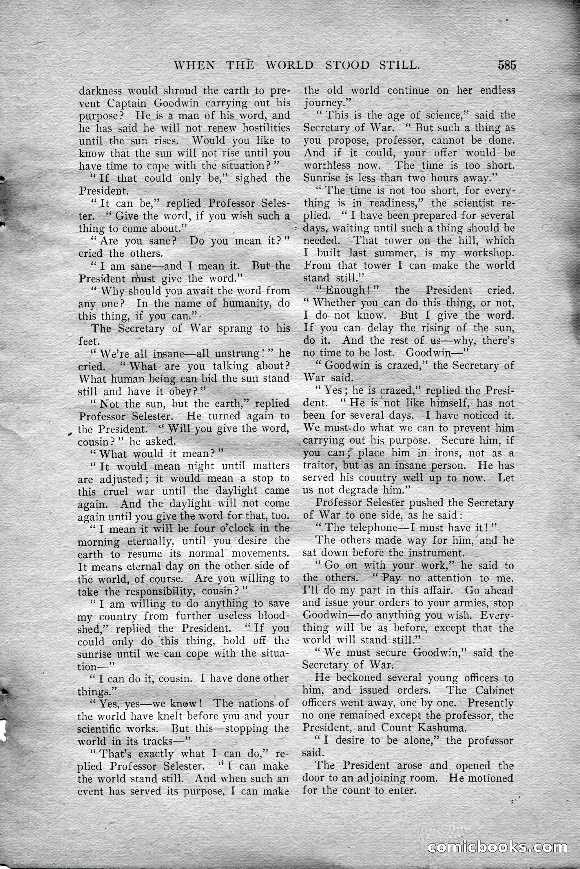 The All-Story Magazine, Aug 1909 — page 19 of 210