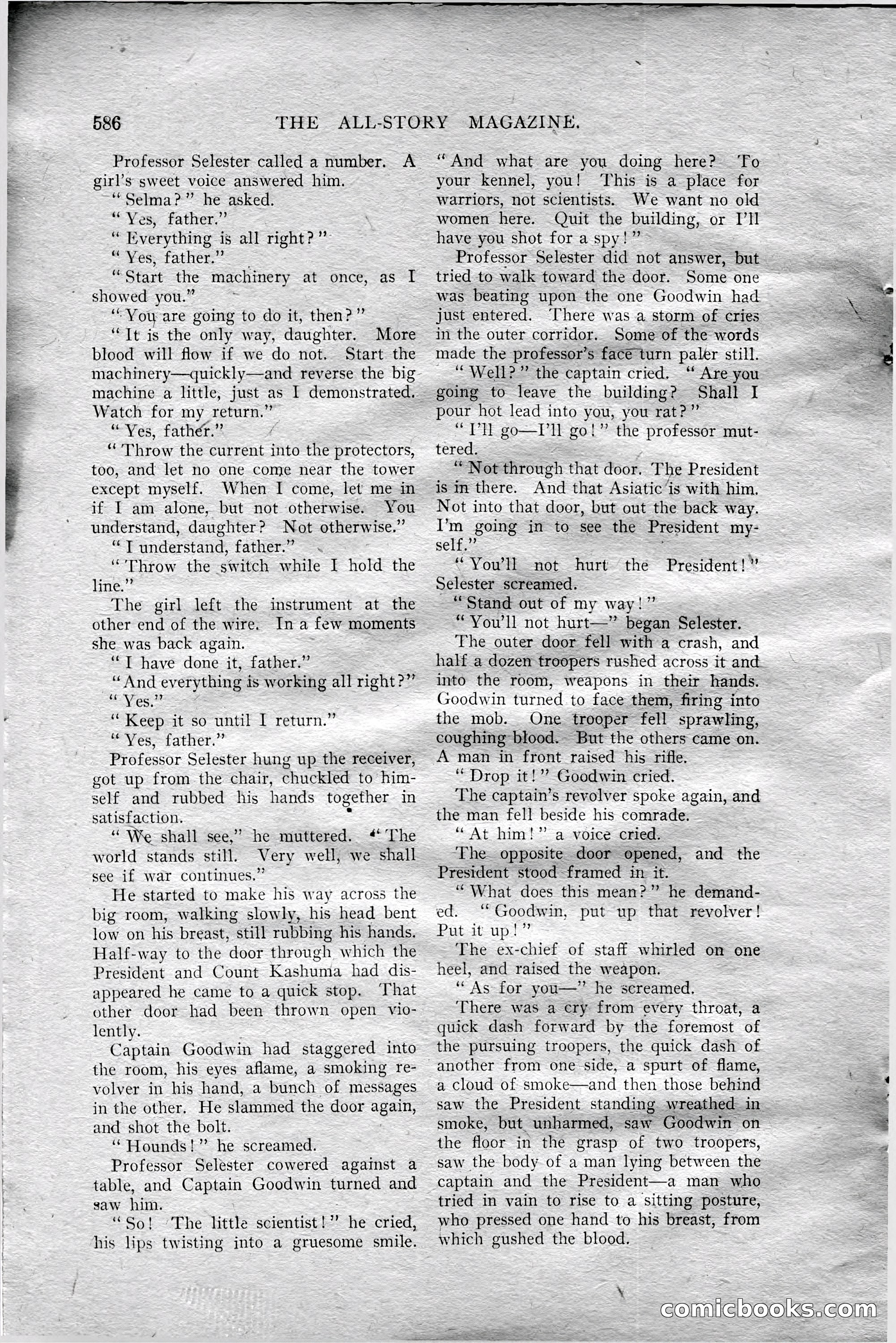 The All-Story Magazine, Aug 1909 — page 20 of 210