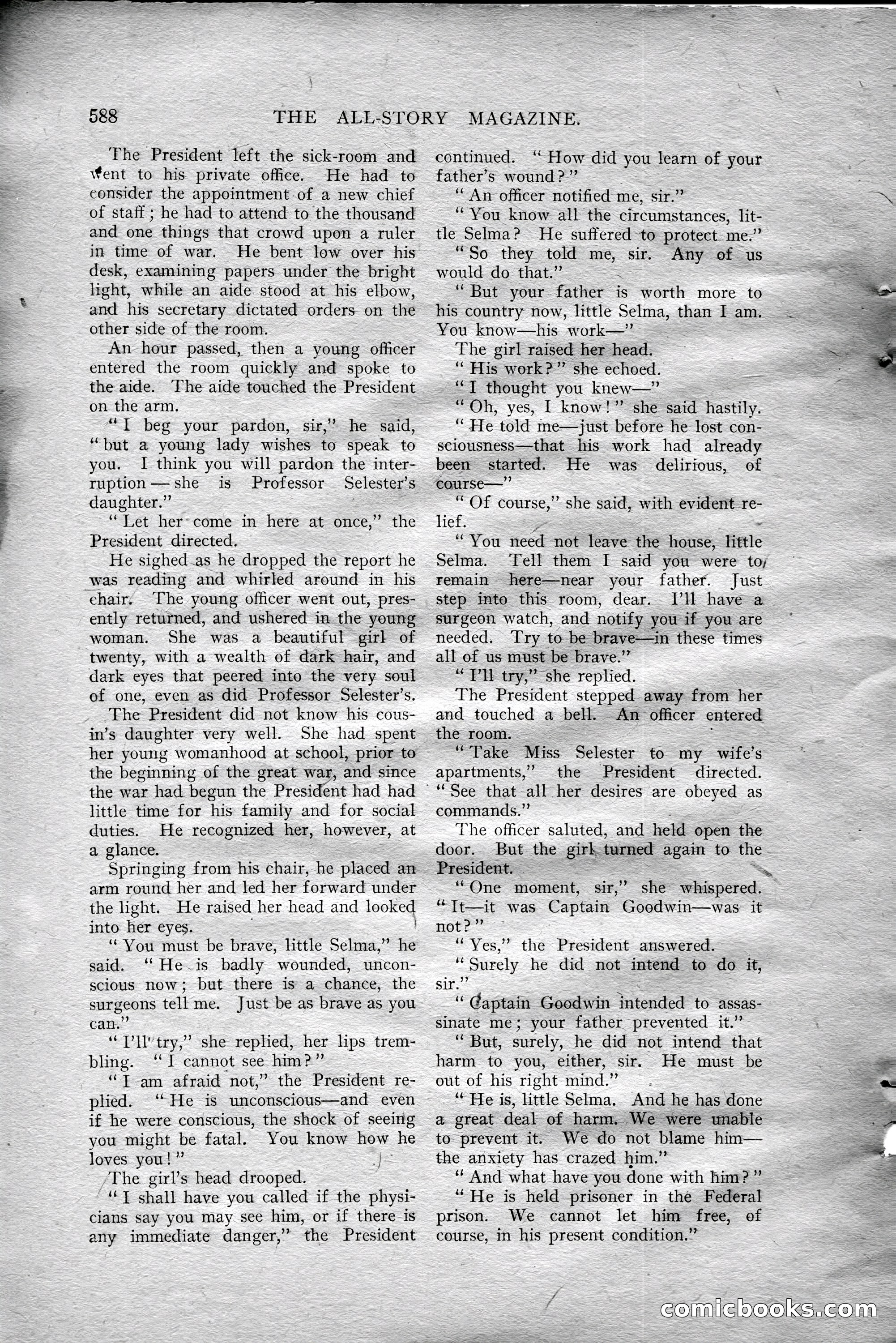 The All-Story Magazine, Aug 1909 — page 22 of 210