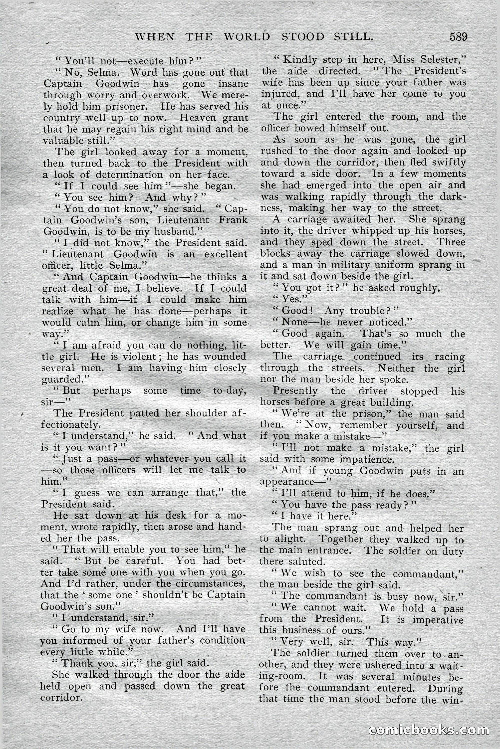 The All-Story Magazine, Aug 1909 — page 23 of 210