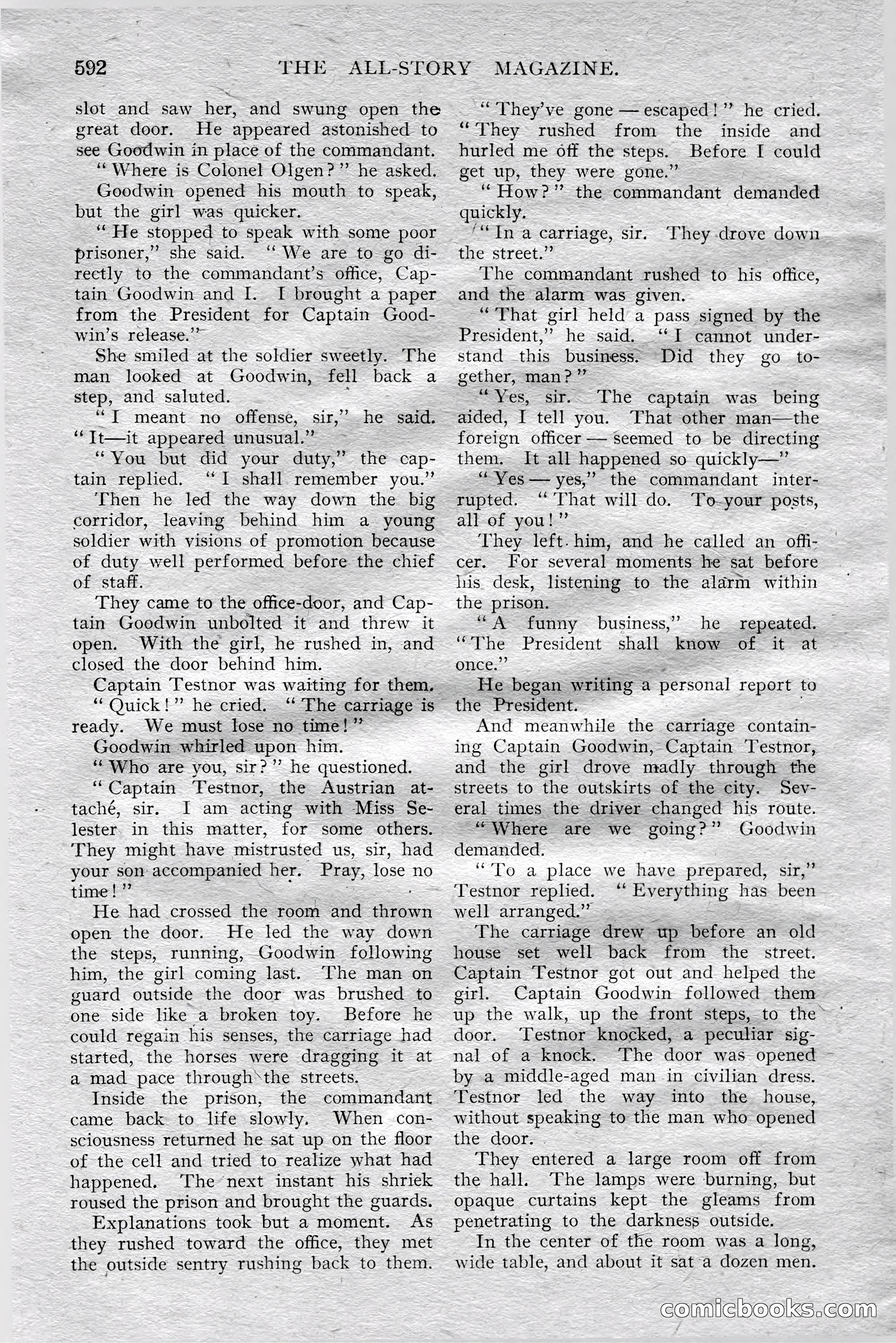 The All-Story Magazine, Aug 1909 — page 26 of 210