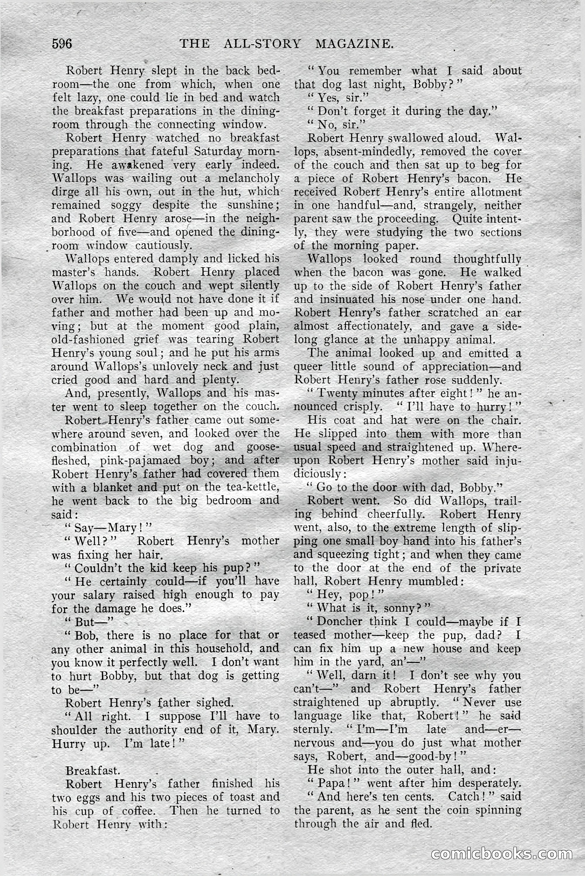 The All-Story Magazine, Aug 1909 — page 30 of 210