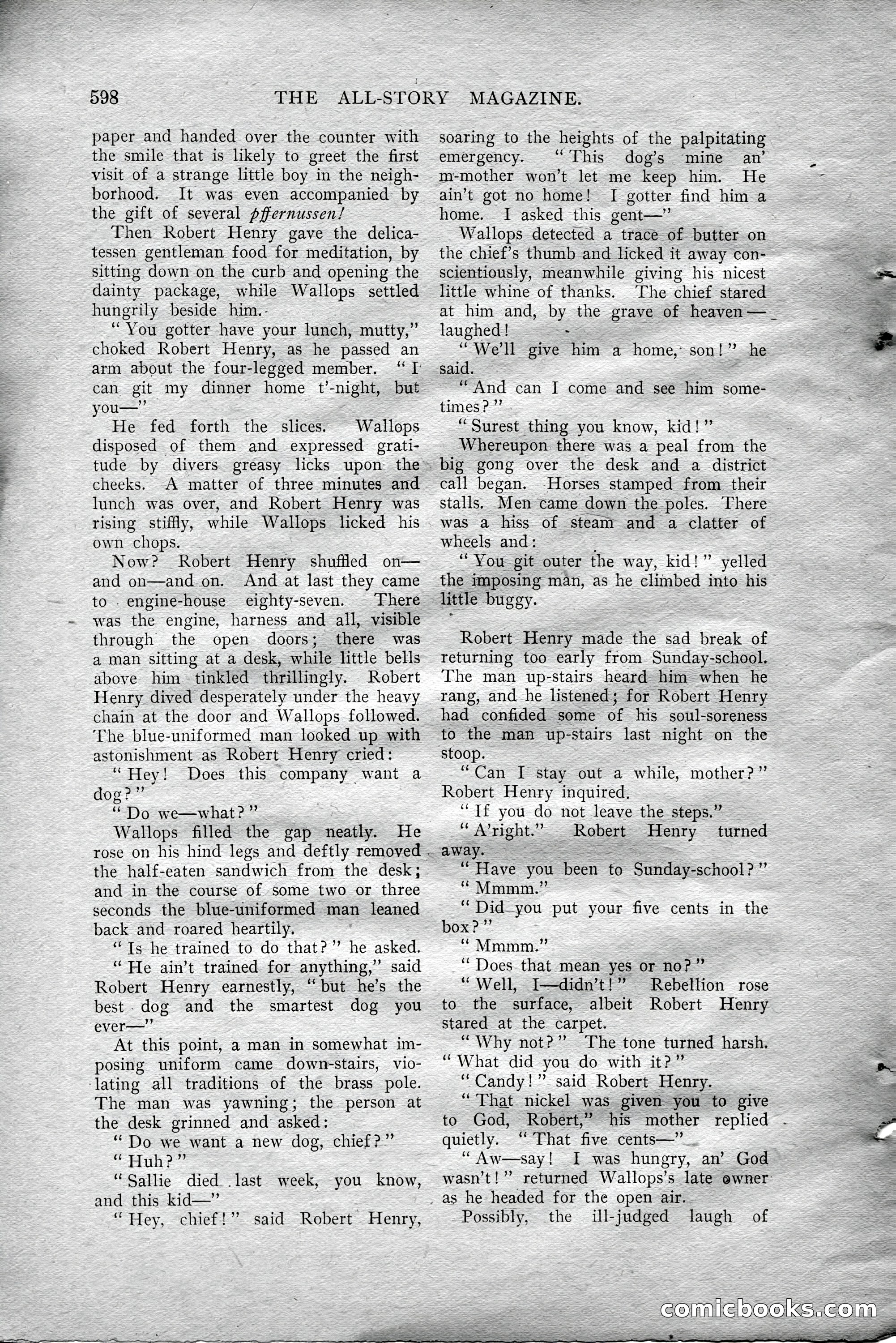 The All-Story Magazine, Aug 1909 — page 32 of 210