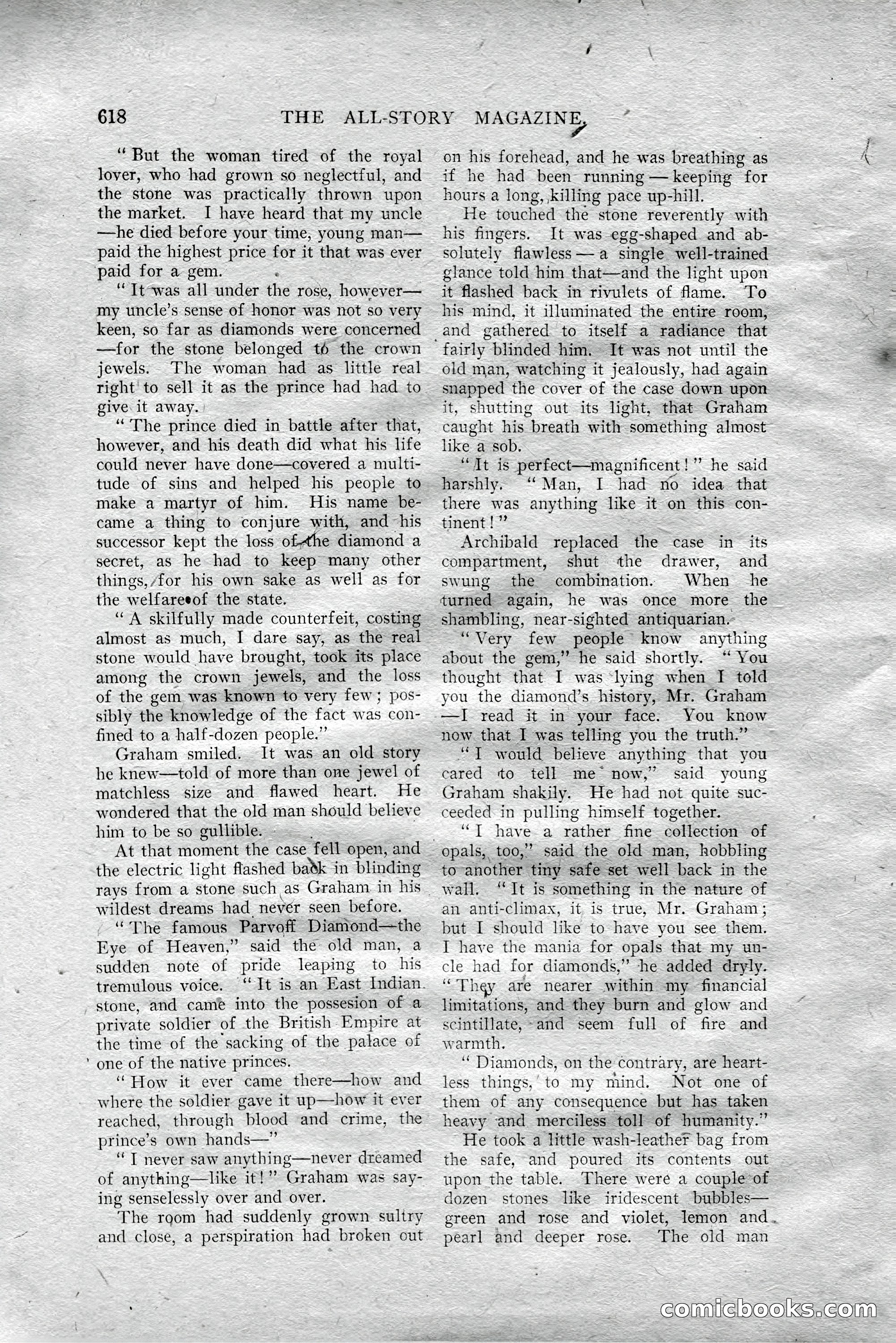 The All-Story Magazine, Aug 1909 — page 52 of 210