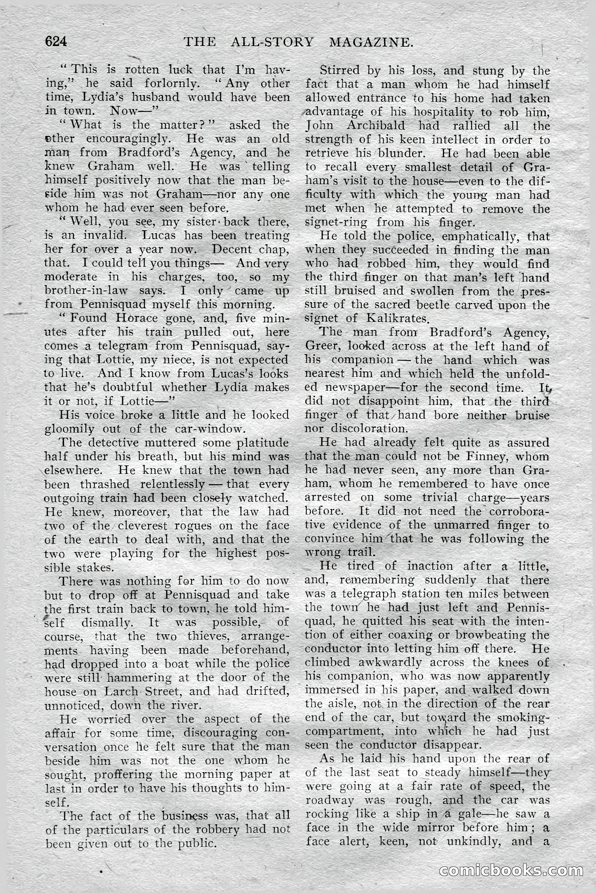 The All-Story Magazine, Aug 1909 — page 58 of 210
