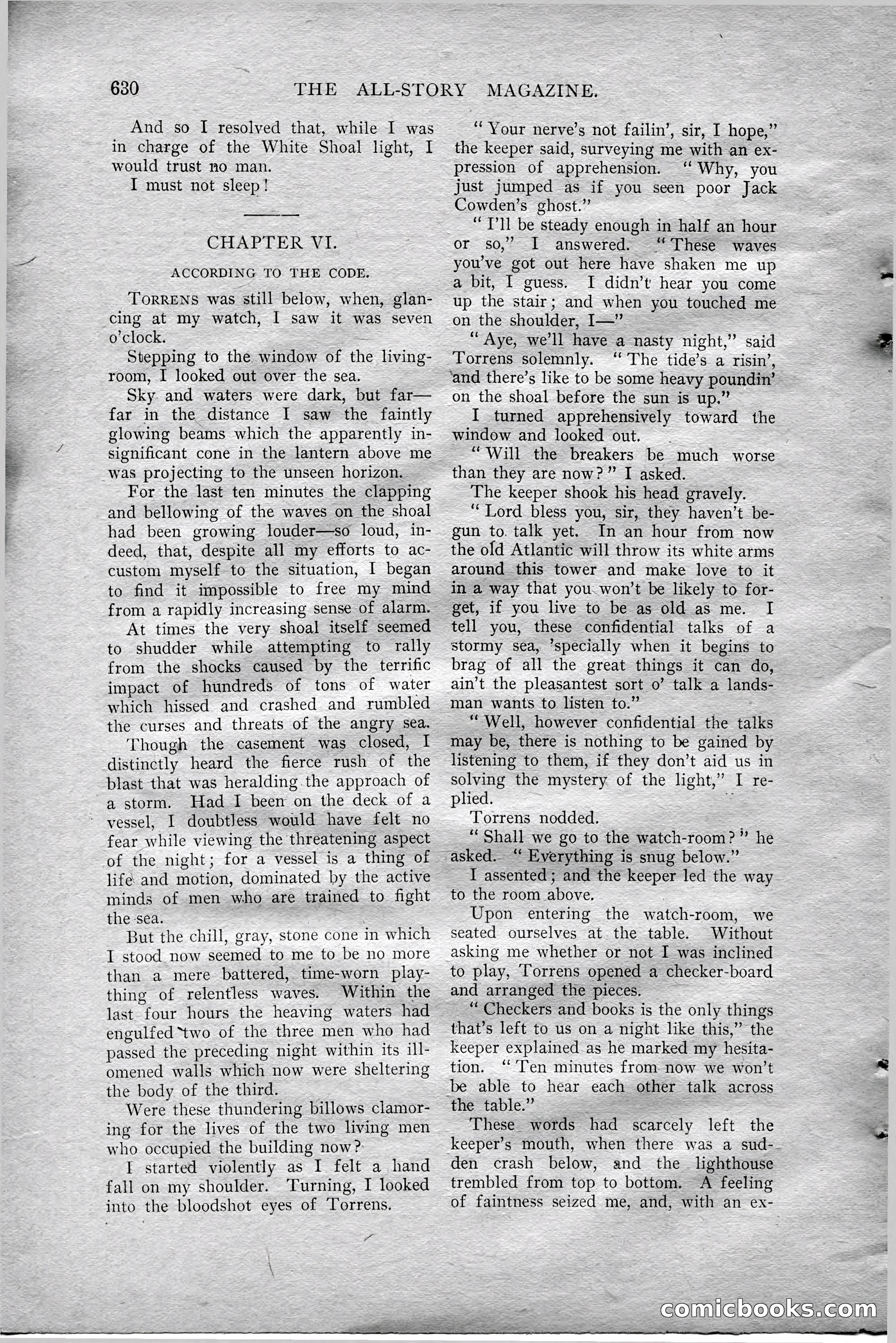 The All-Story Magazine, Aug 1909 — page 64 of 210