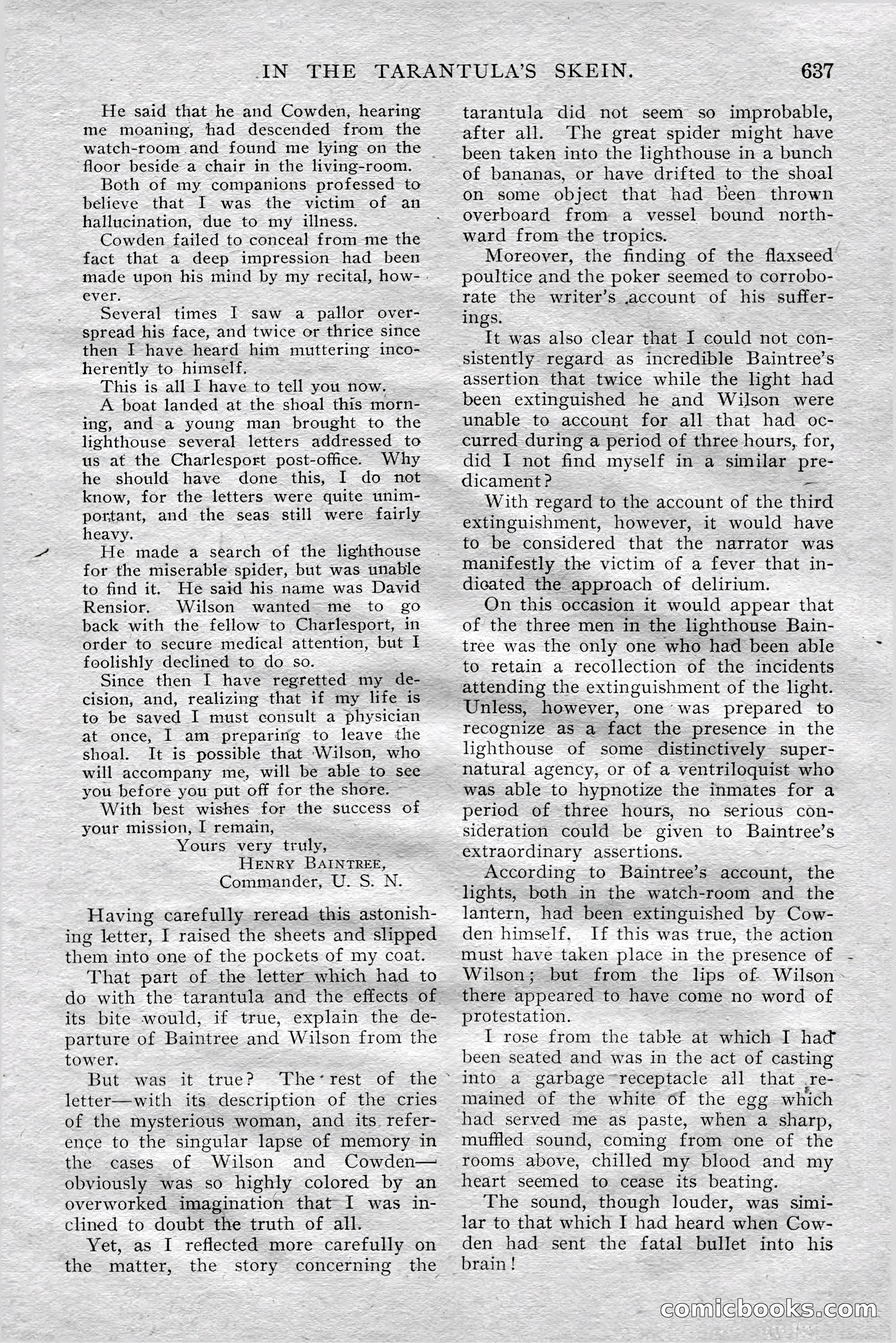 The All-Story Magazine, Aug 1909 — page 71 of 210