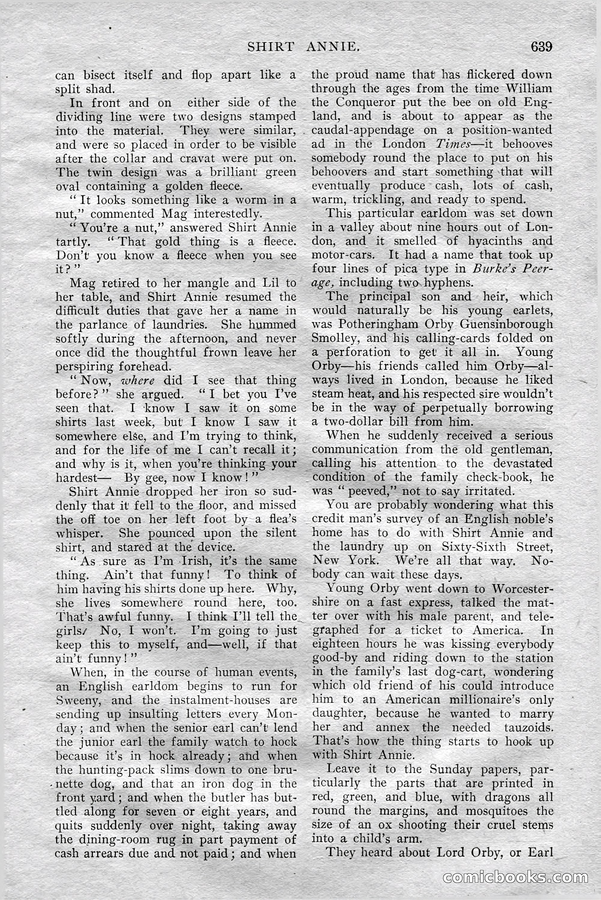 The All-Story Magazine, Aug 1909 — page 73 of 210