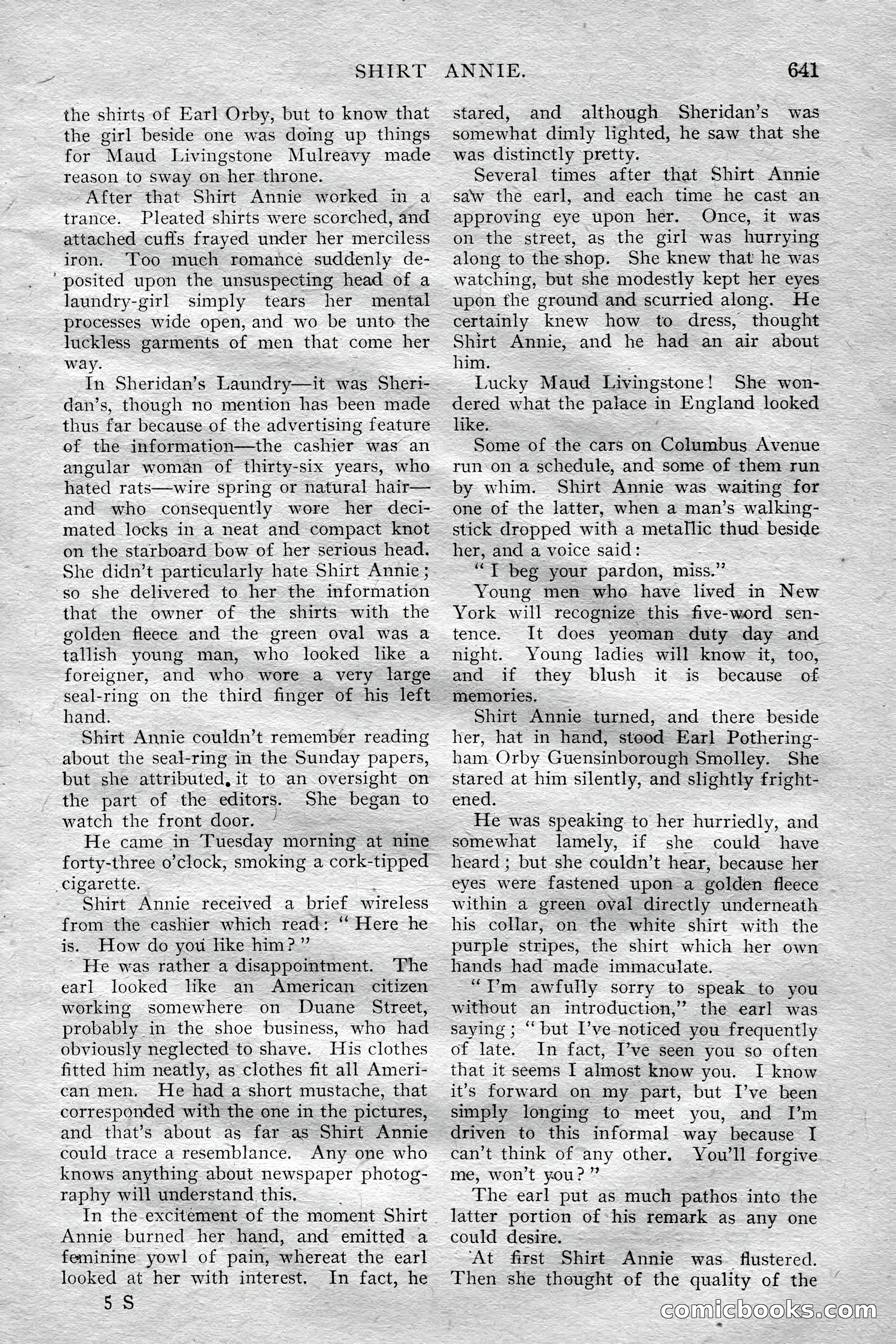 The All-Story Magazine, Aug 1909 — page 75 of 210