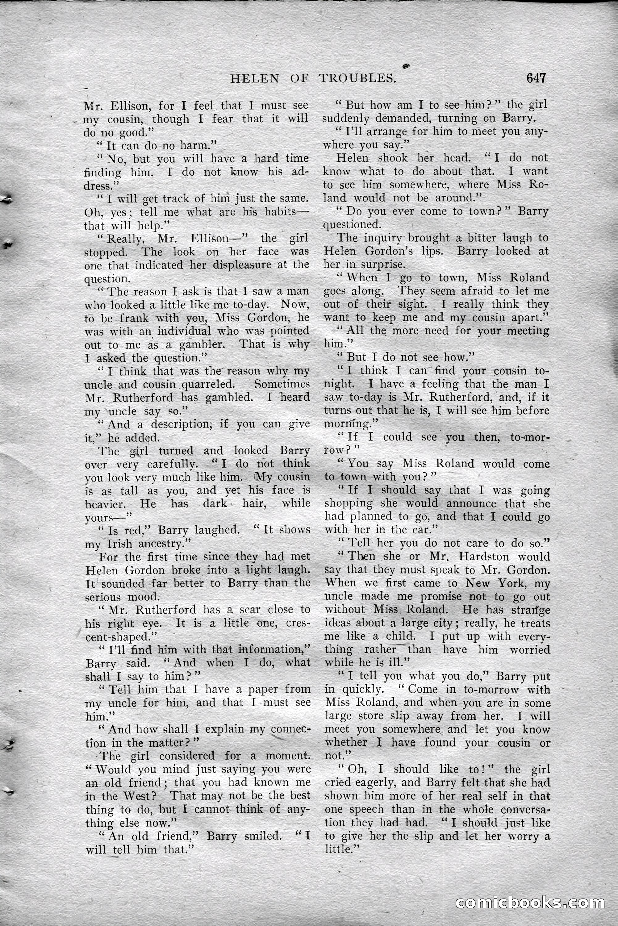 The All-Story Magazine, Aug 1909 — page 81 of 210