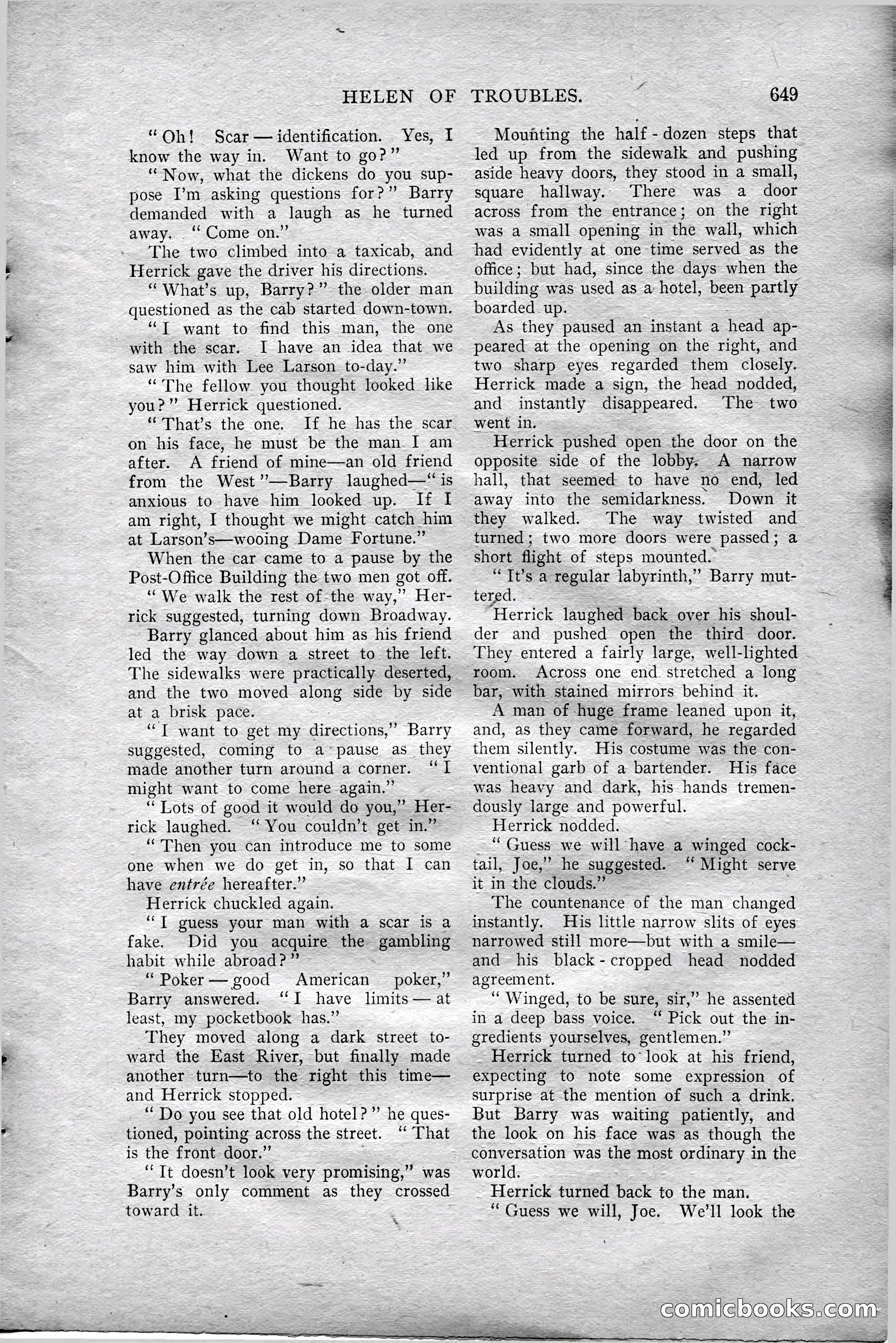 The All-Story Magazine, Aug 1909 — page 83 of 210