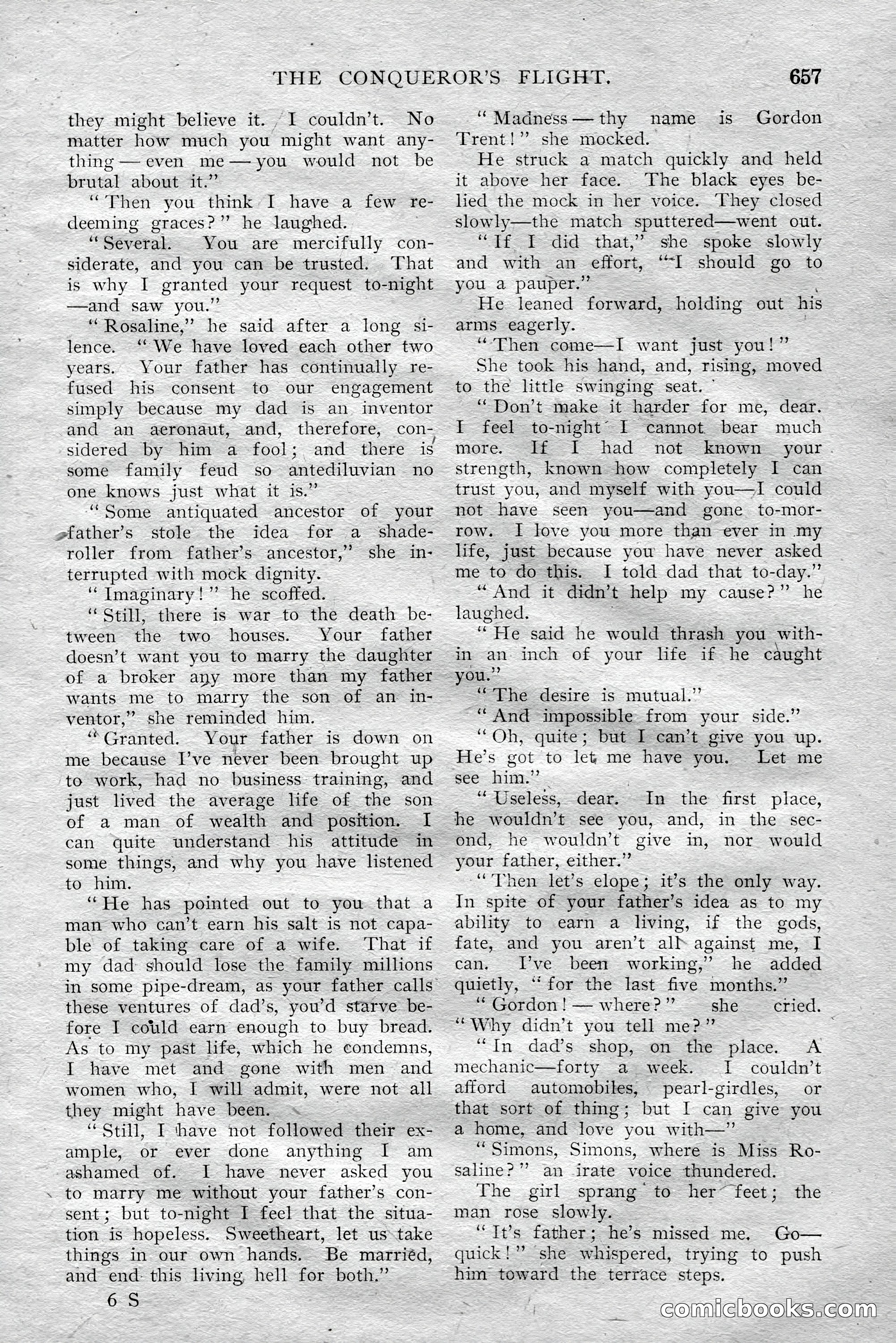 The All-Story Magazine, Aug 1909 — page 91 of 210