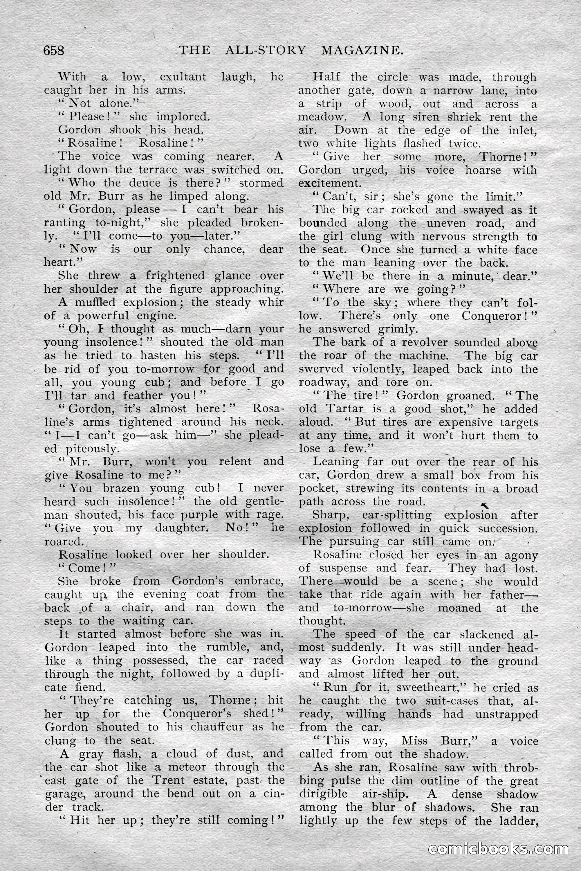 The All-Story Magazine, Aug 1909 — page 92 of 210