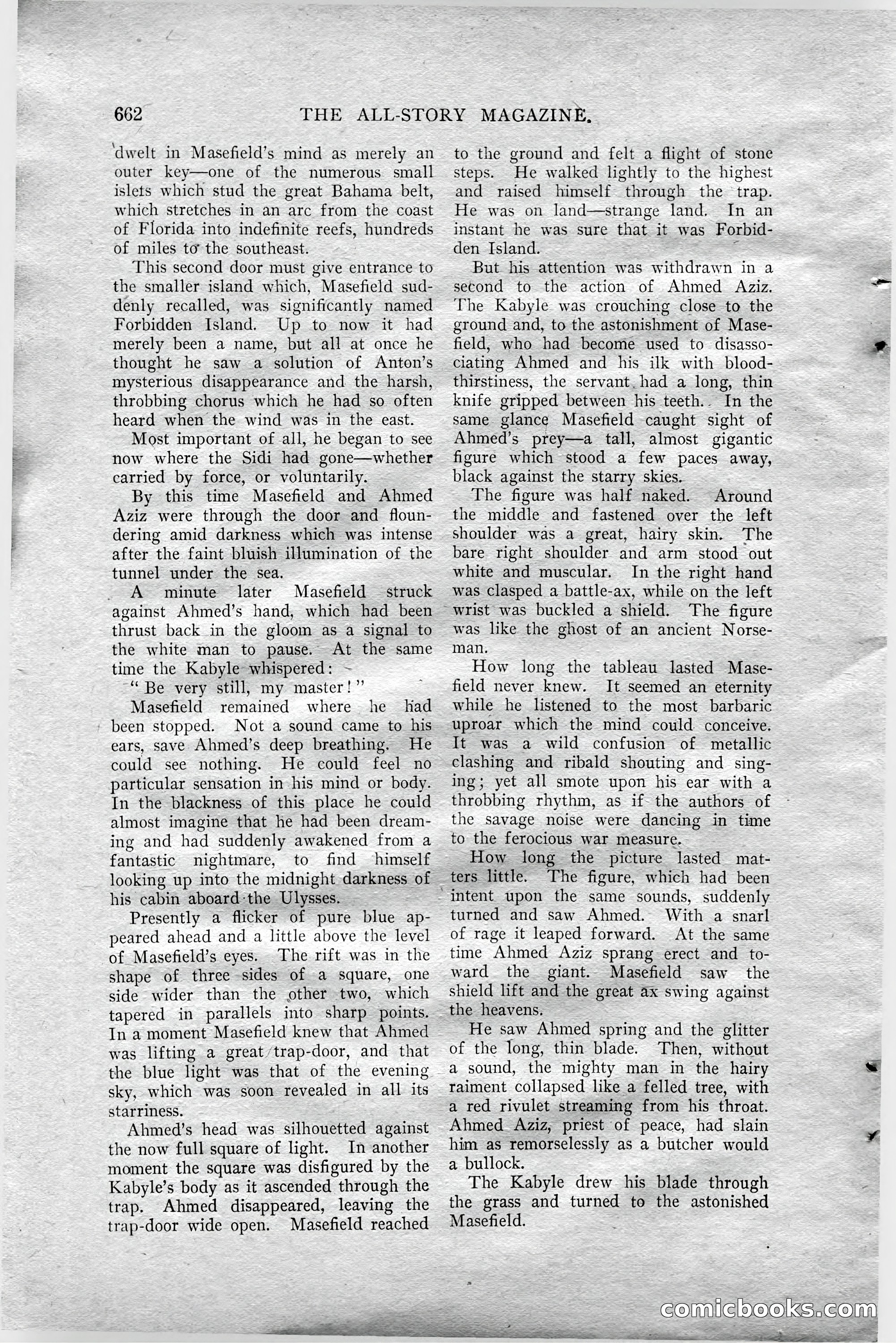 The All-Story Magazine, Aug 1909 — page 96 of 210