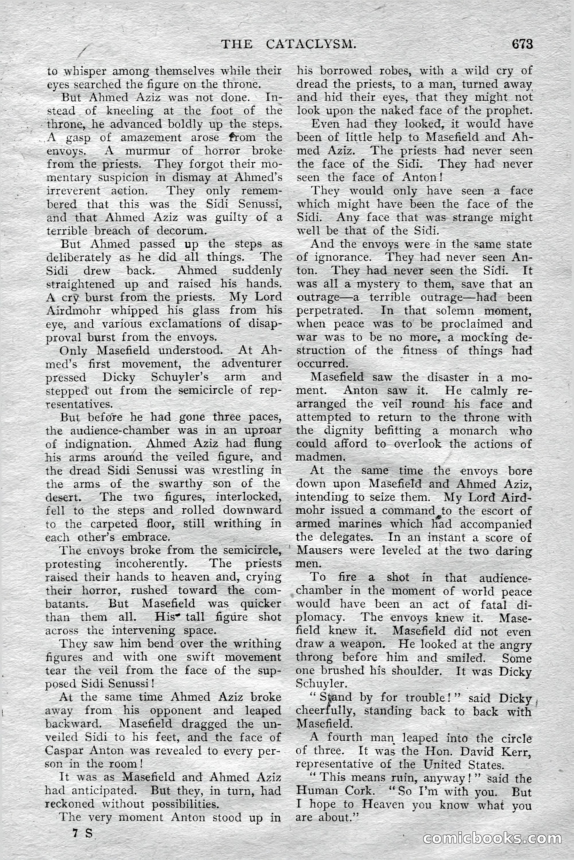 The All-Story Magazine, Aug 1909 — page 107 of 210