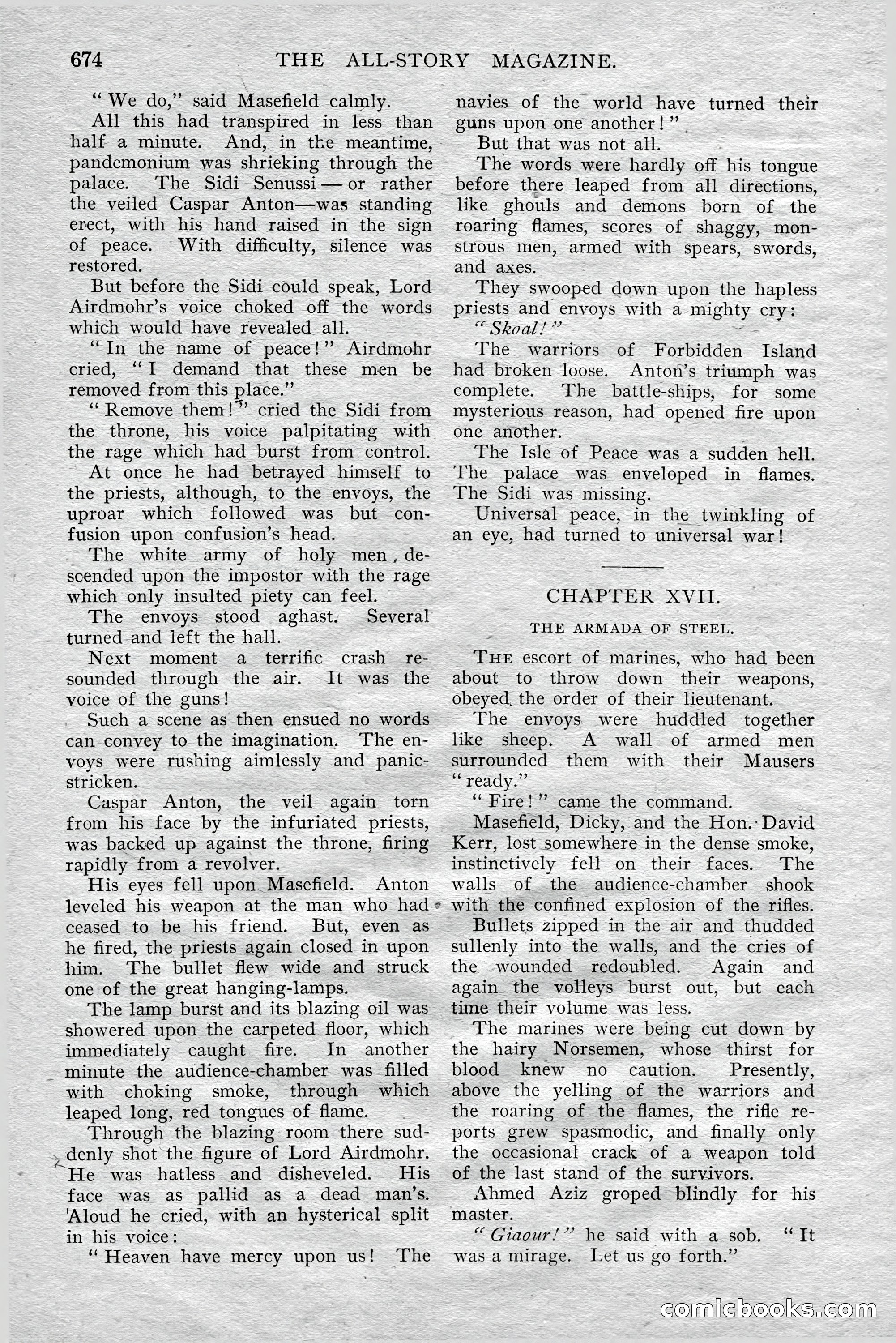 The All-Story Magazine, Aug 1909 — page 108 of 210