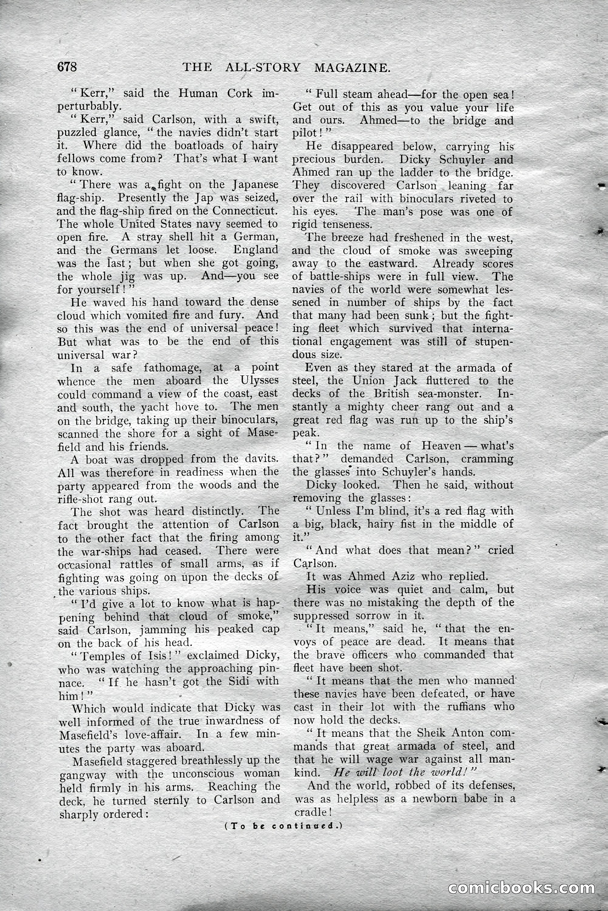 The All-Story Magazine, Aug 1909 — page 112 of 210