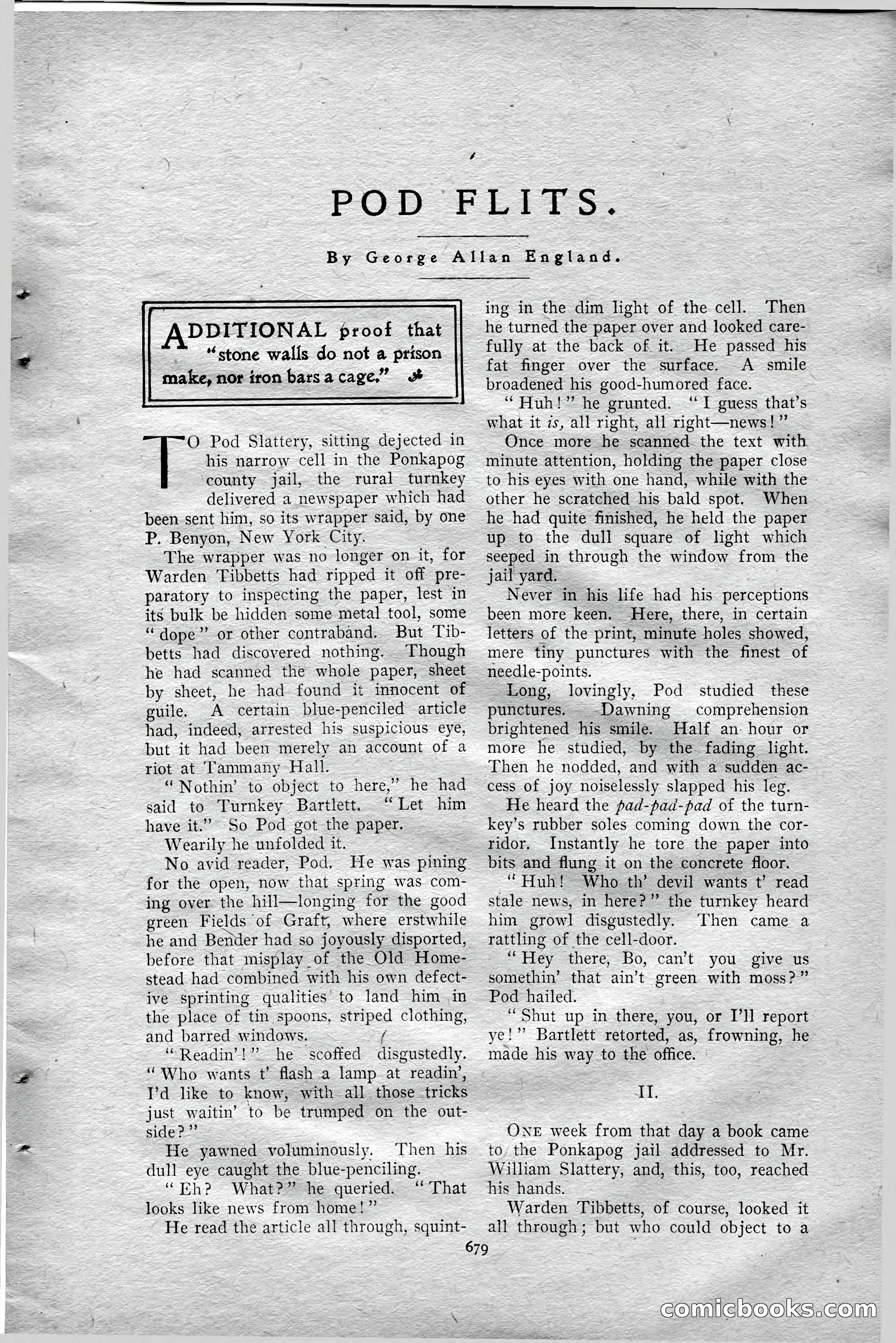 The All-Story Magazine, Aug 1909 — page 113 of 210