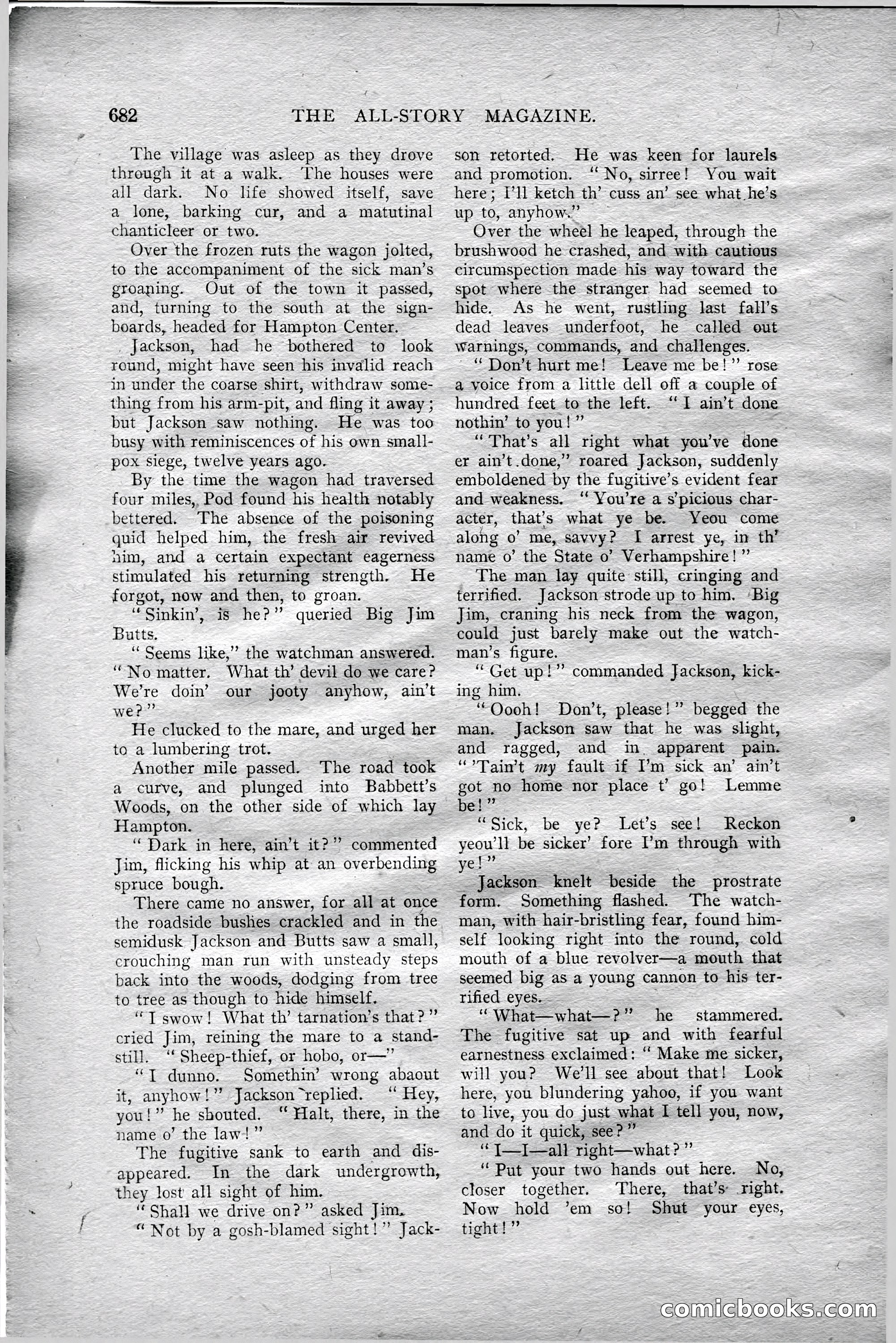 The All-Story Magazine, Aug 1909 — page 116 of 210