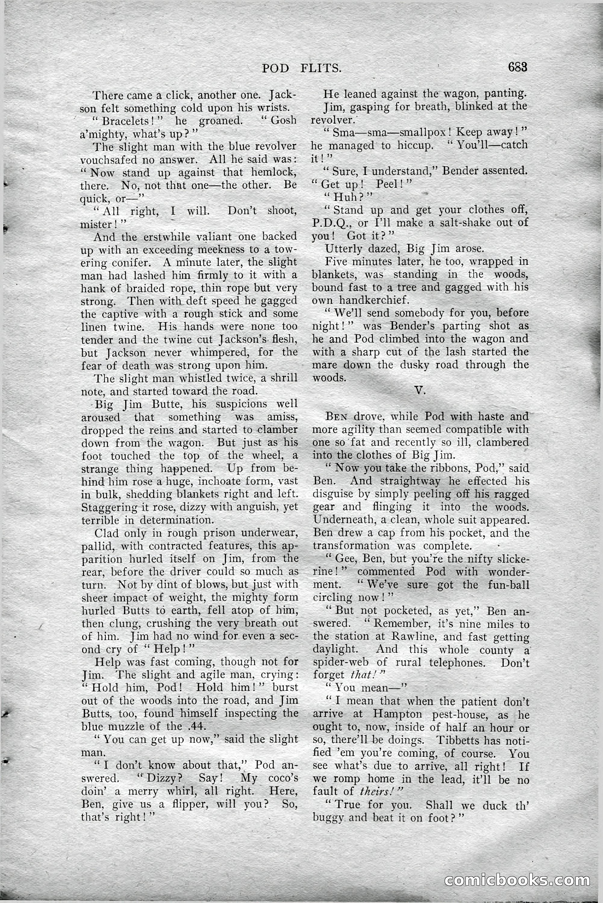The All-Story Magazine, Aug 1909 — page 117 of 210