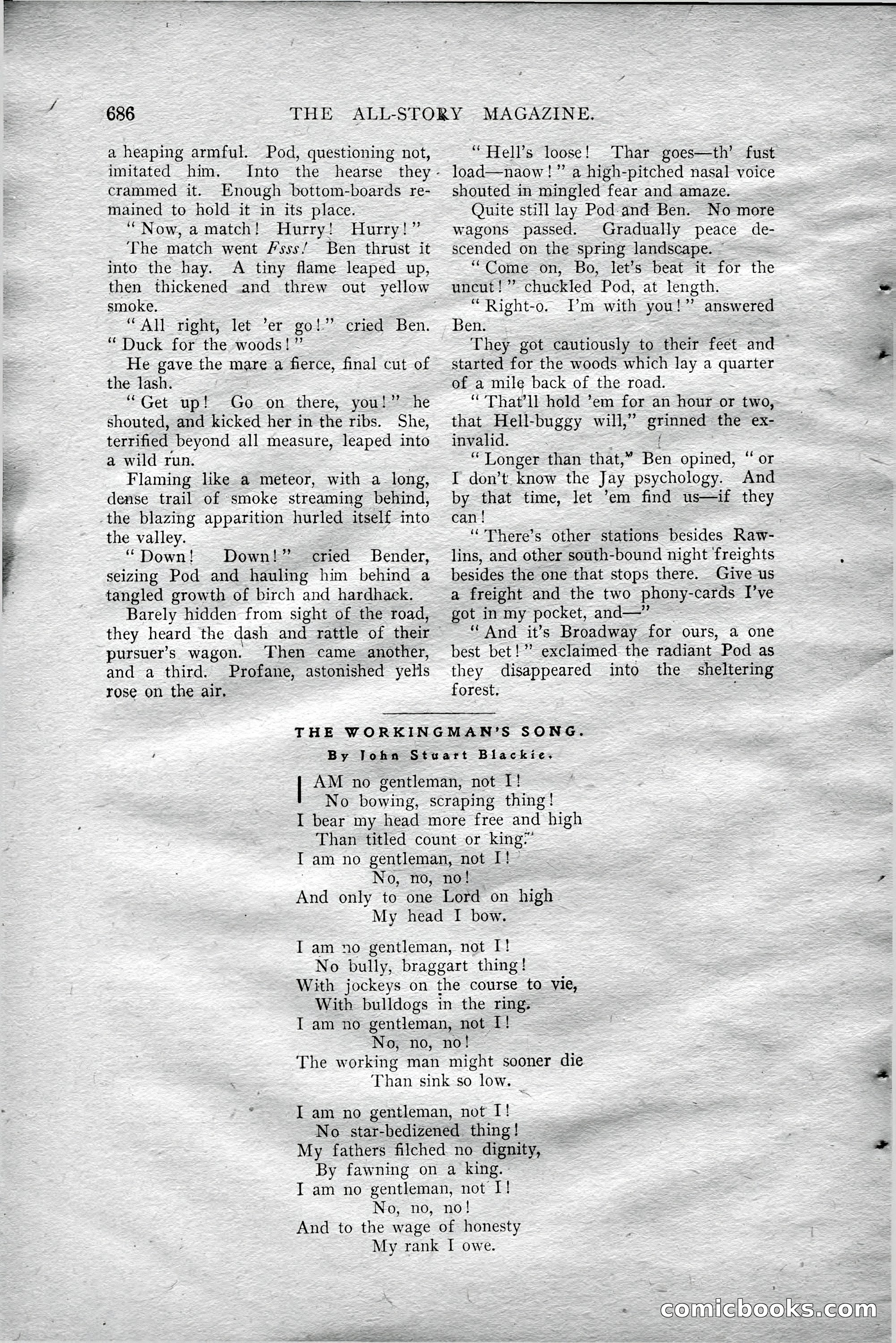 The All-Story Magazine, Aug 1909 — page 120 of 210