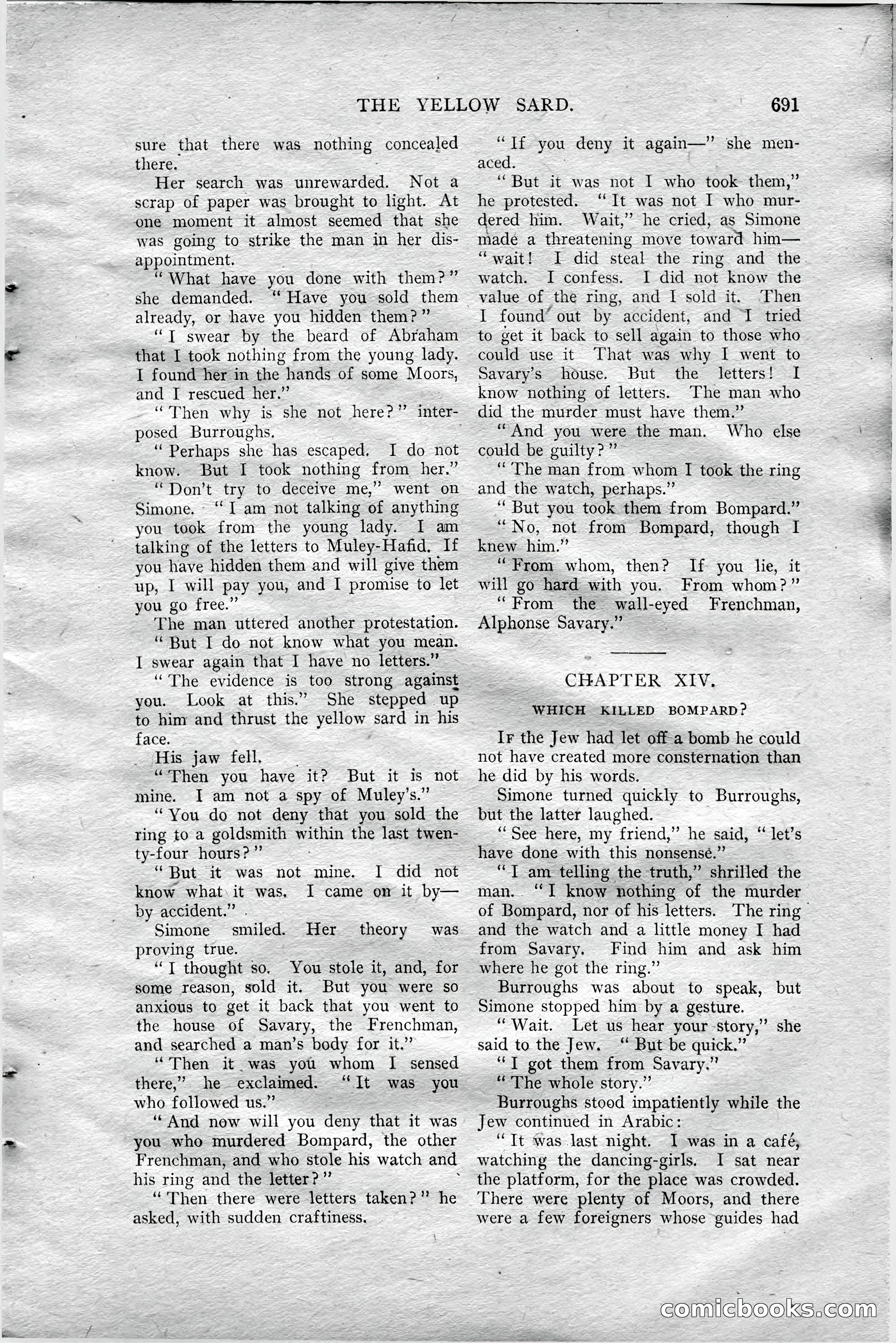 The All-Story Magazine, Aug 1909 — page 125 of 210