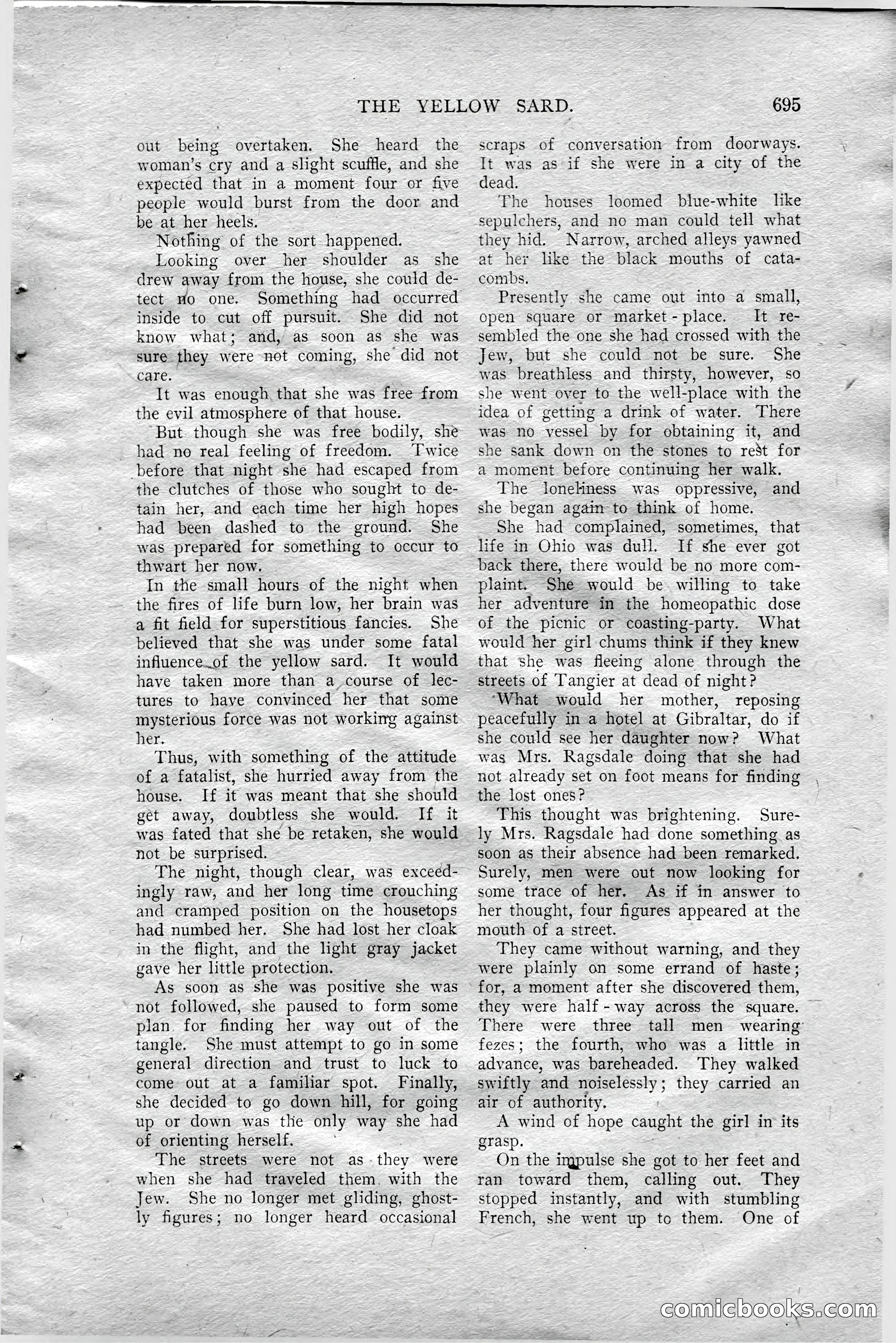 The All-Story Magazine, Aug 1909 — page 129 of 210