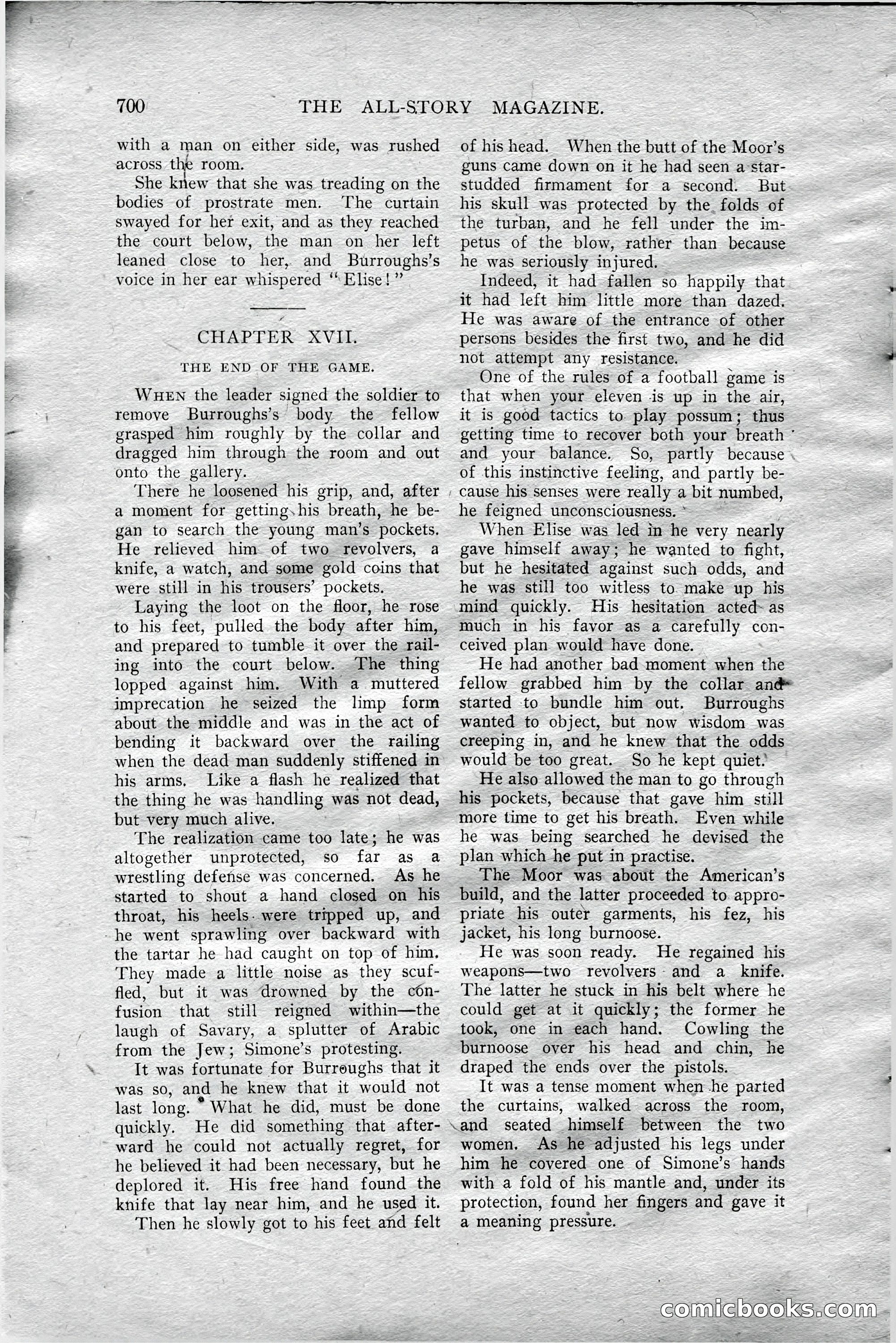 The All-Story Magazine, Aug 1909 — page 134 of 210