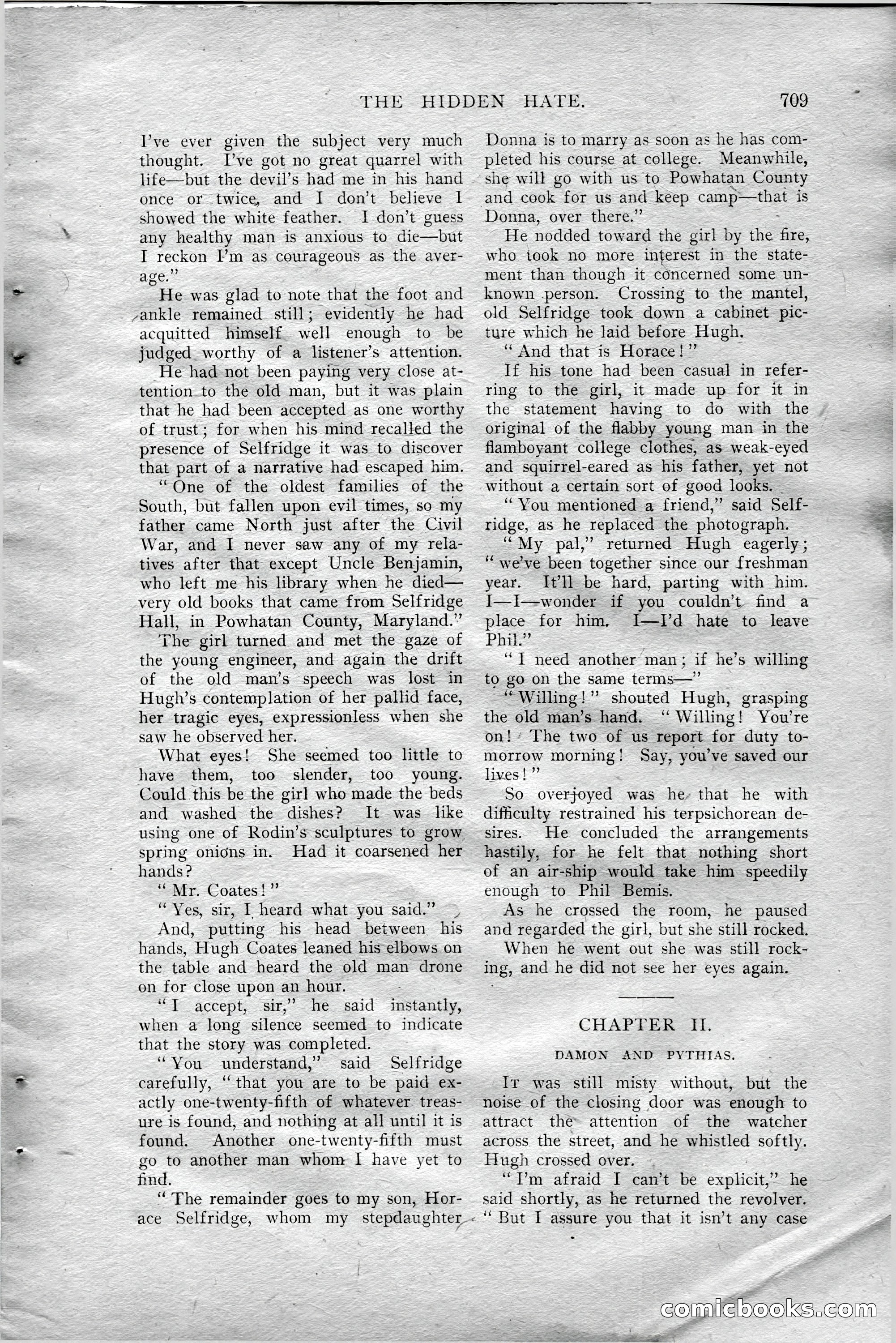 The All-Story Magazine, Aug 1909 — page 143 of 210