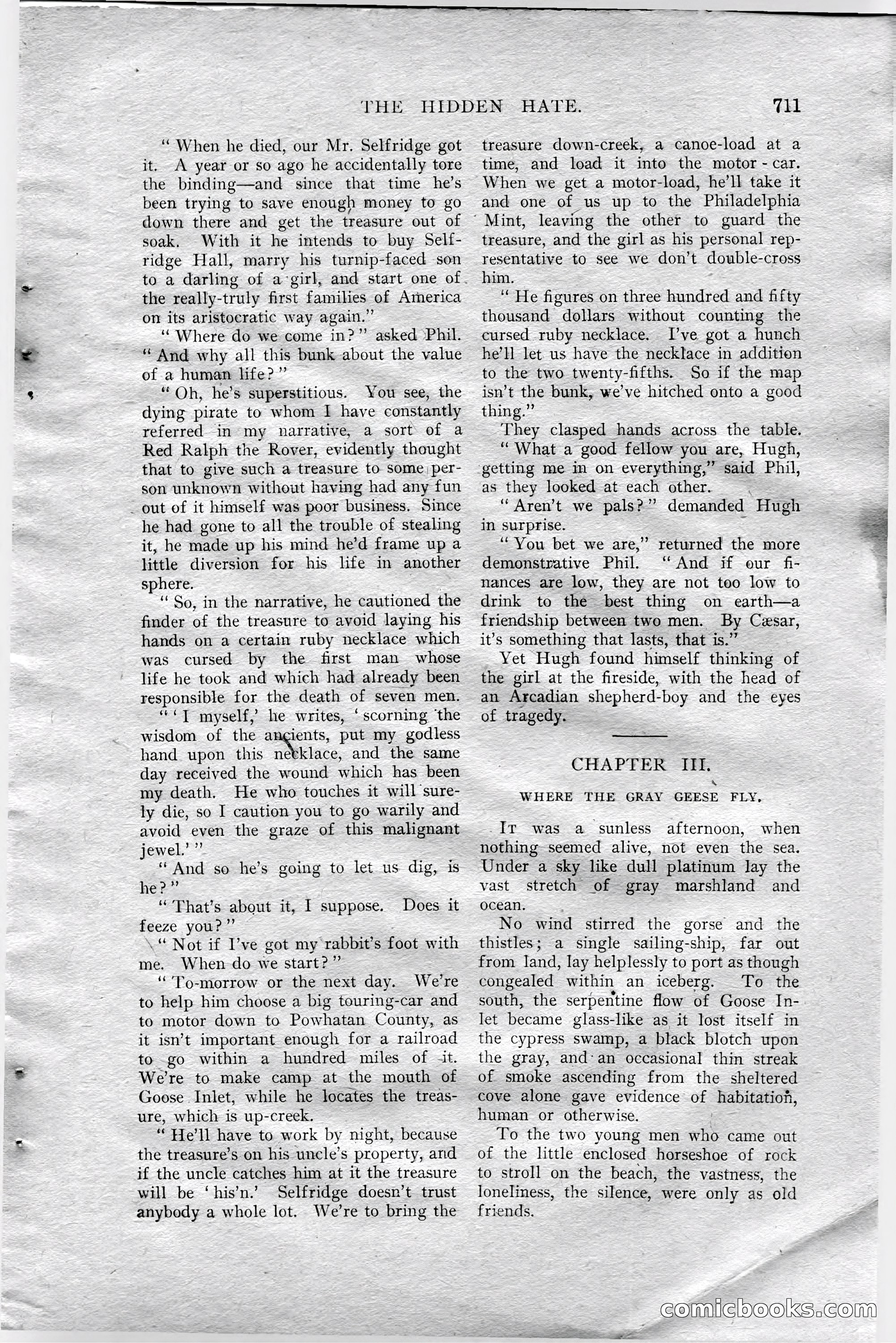 The All-Story Magazine, Aug 1909 — page 145 of 210
