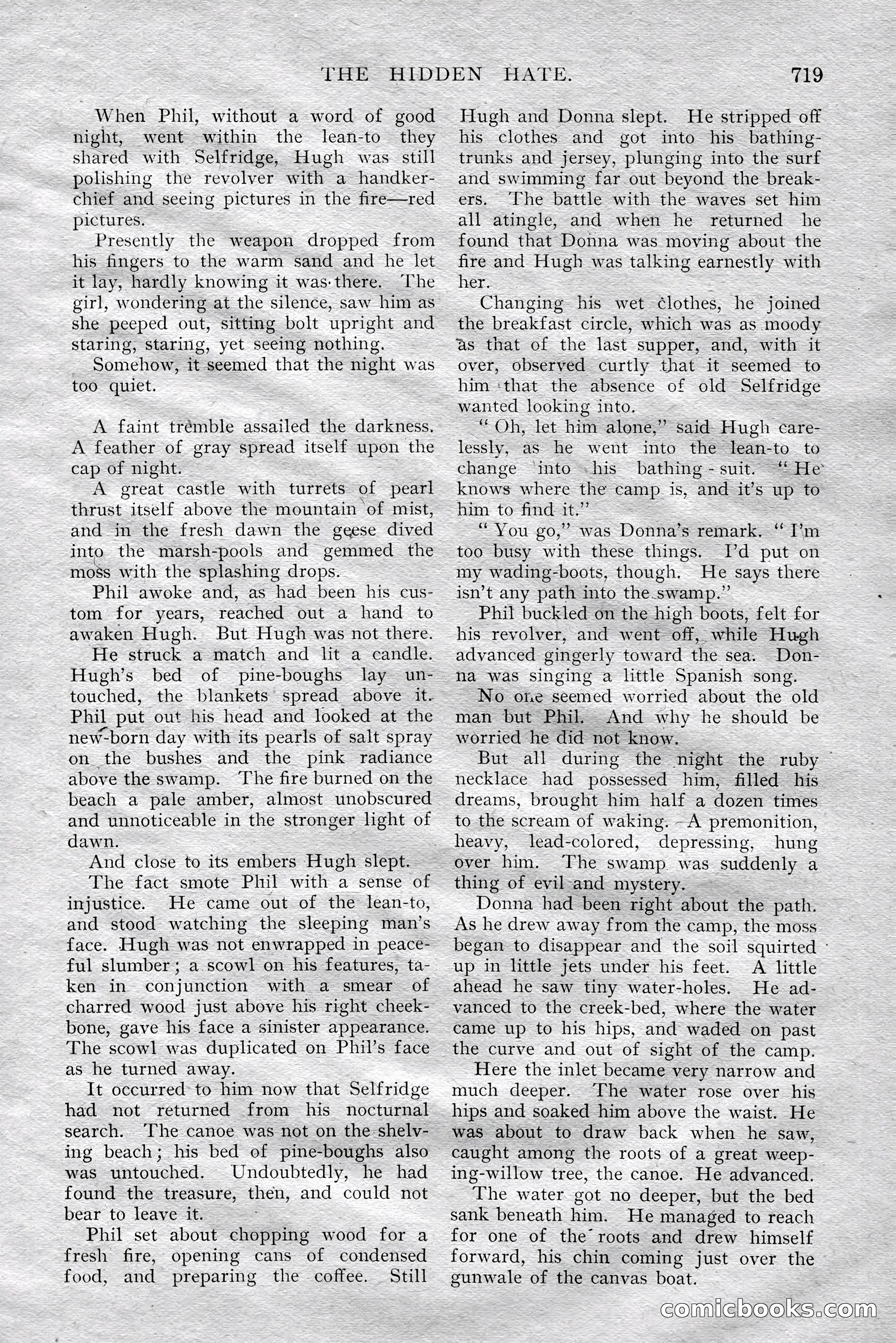 The All-Story Magazine, Aug 1909 — page 153 of 210