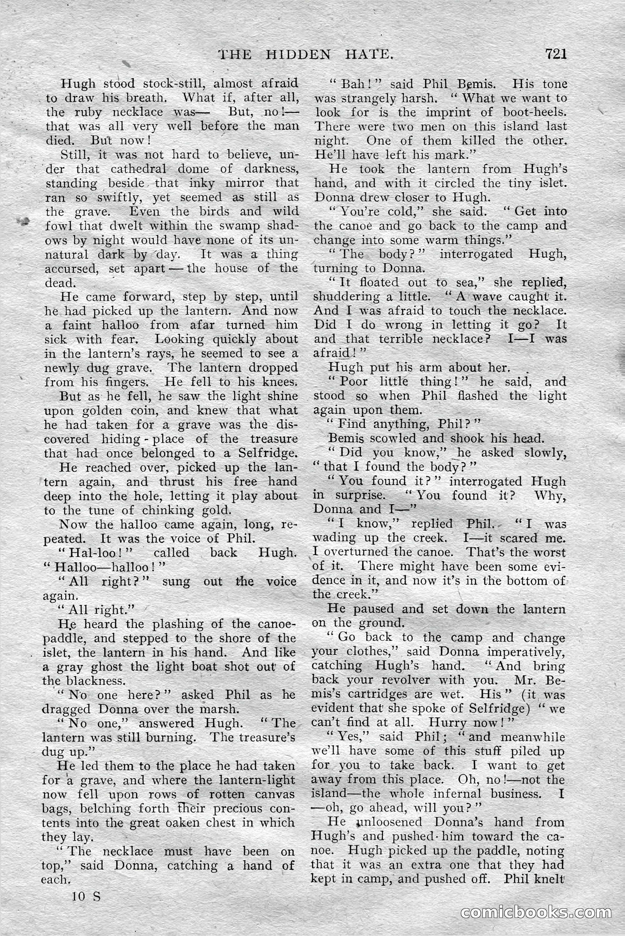 The All-Story Magazine, Aug 1909 — page 155 of 210