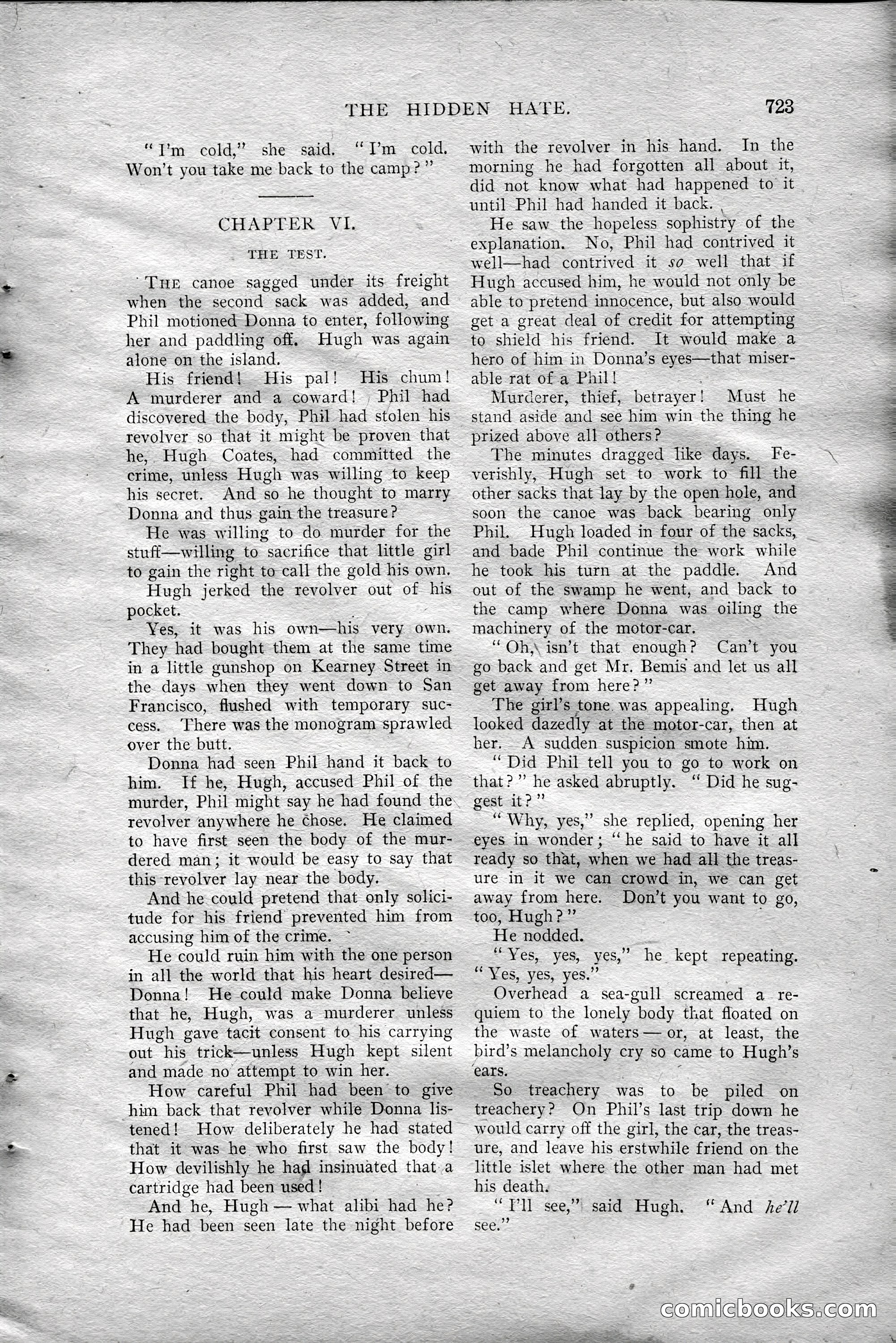 The All-Story Magazine, Aug 1909 — page 157 of 210