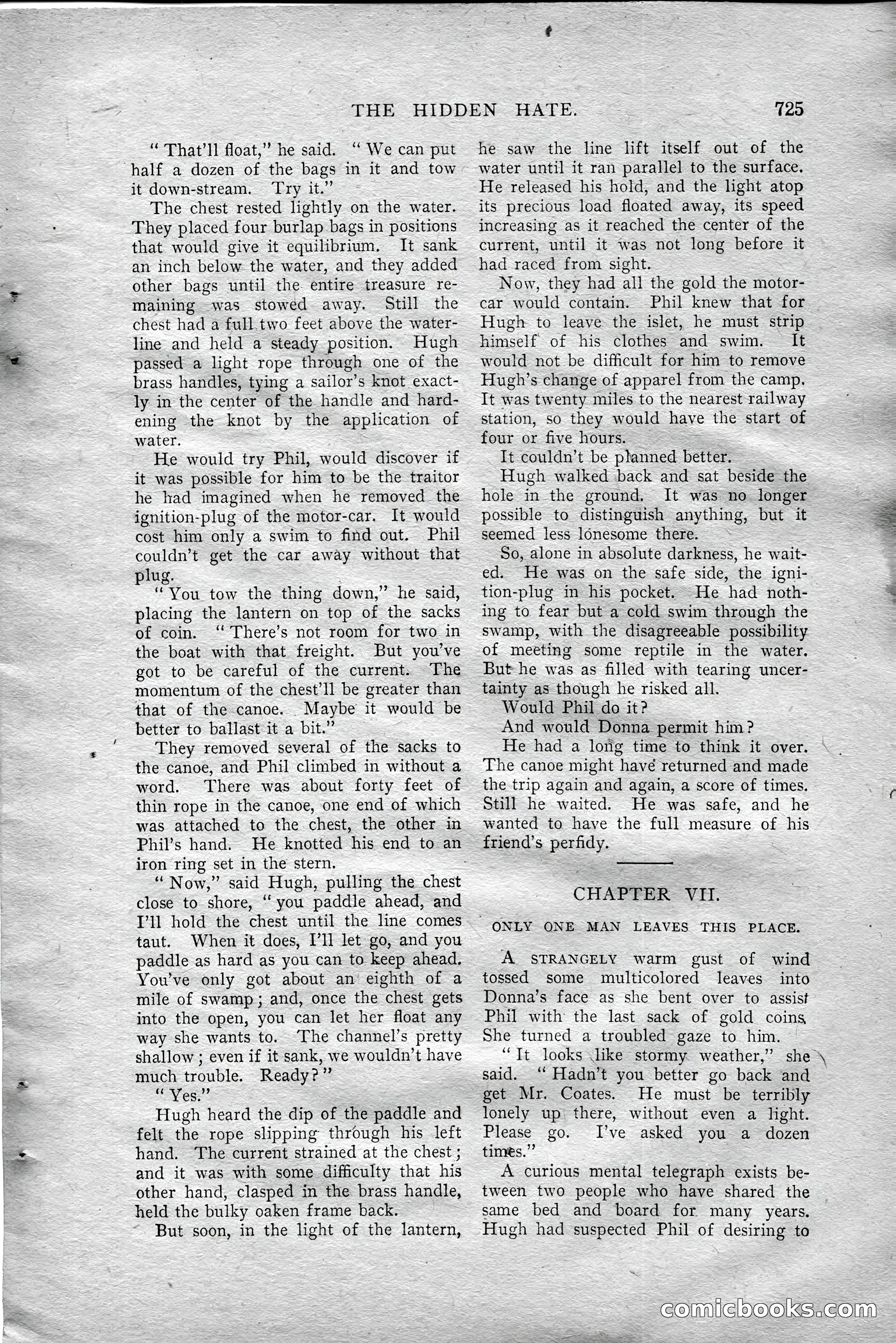 The All-Story Magazine, Aug 1909 — page 159 of 210