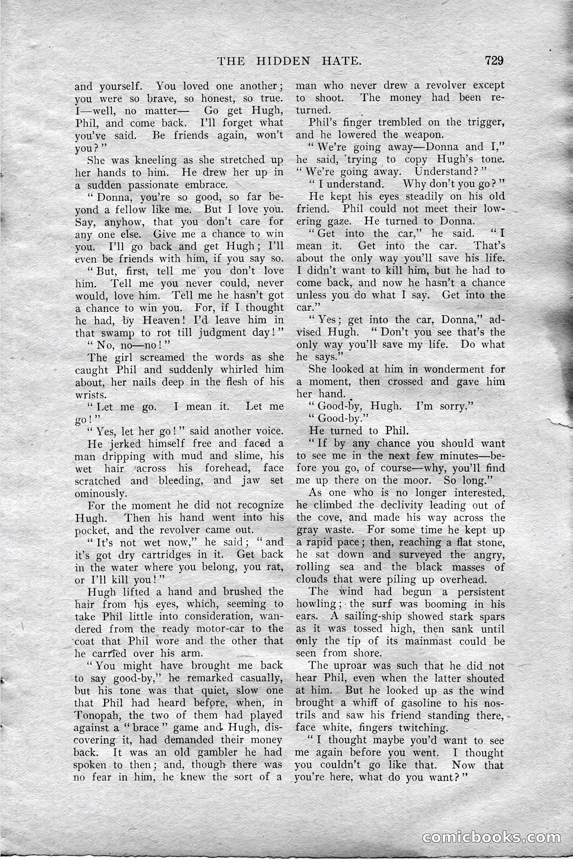 The All-Story Magazine, Aug 1909 — page 163 of 210